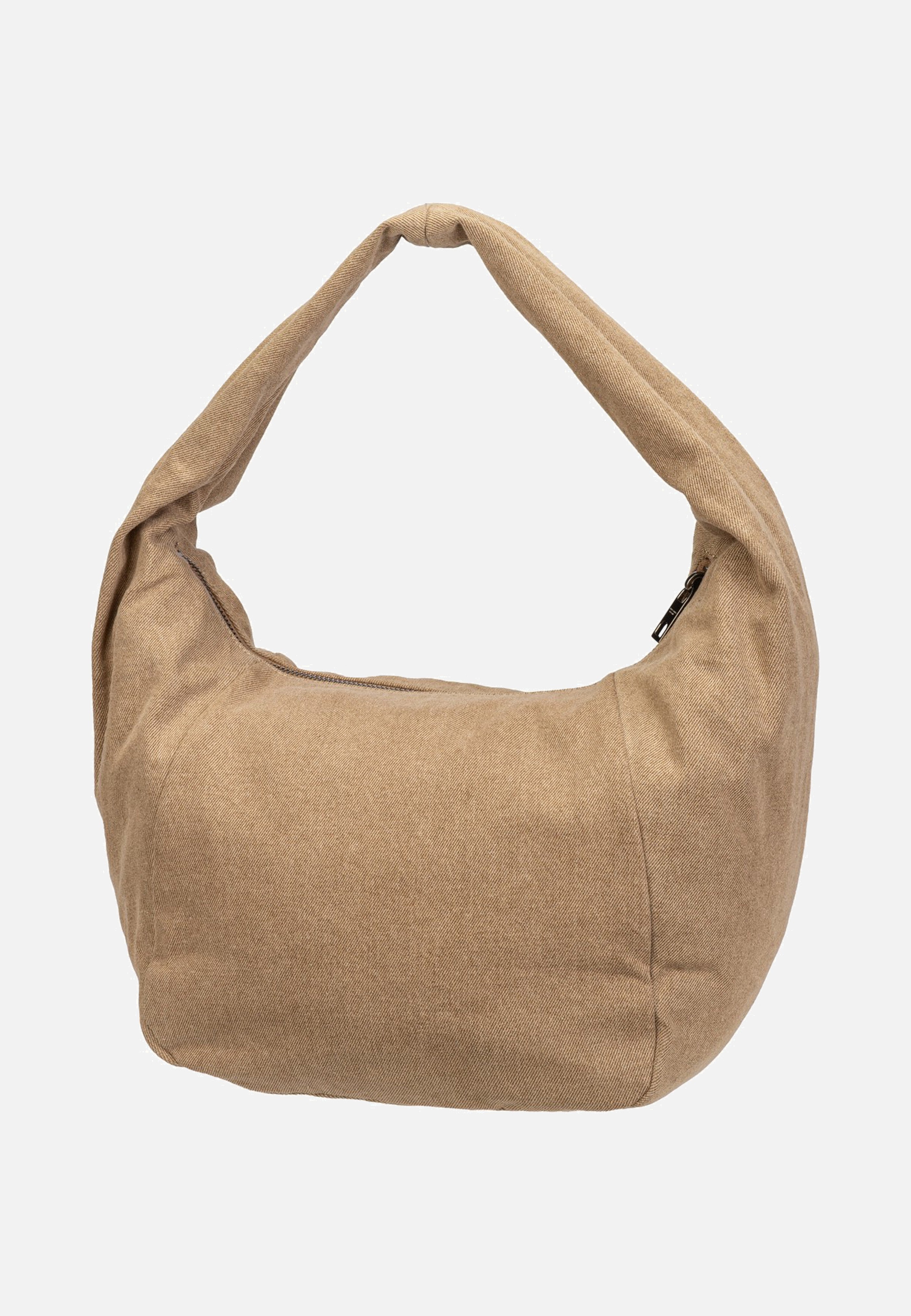 Liebeskind Berlin Farrah Hobo M Denim Beige Hobo Bag