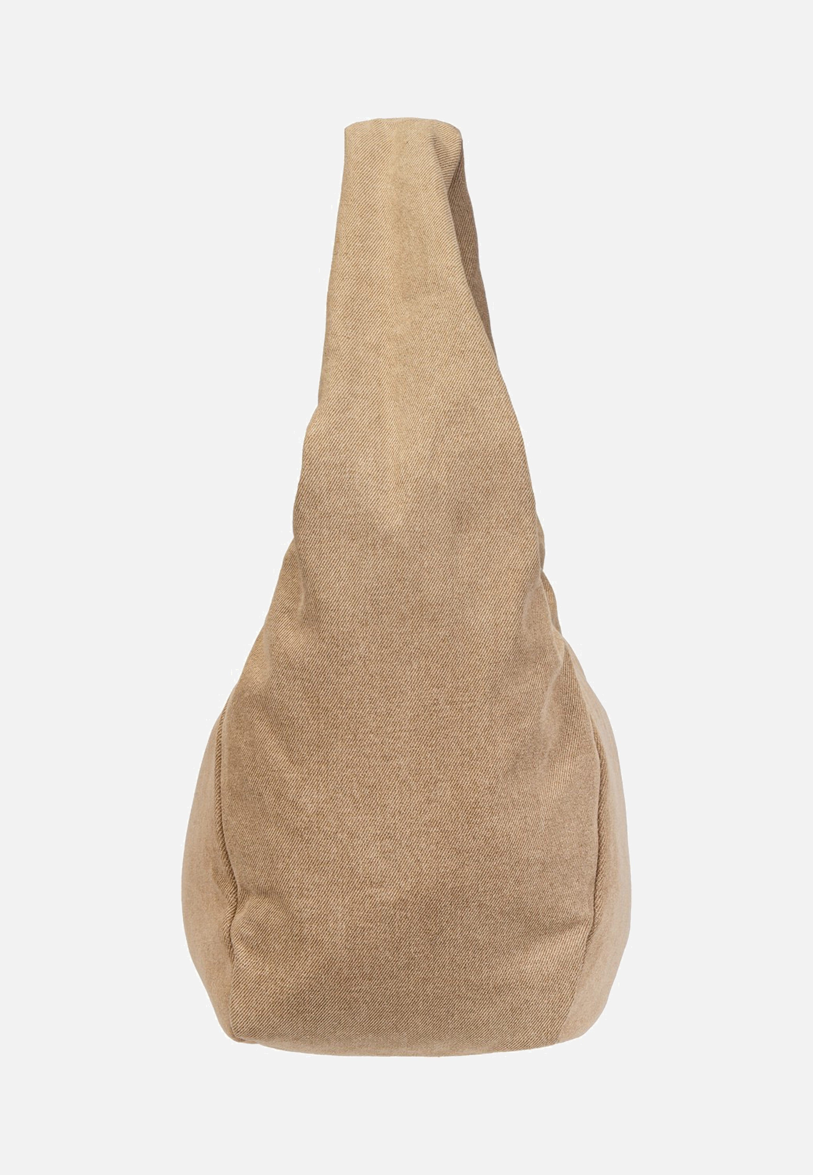 Liebeskind Berlin Farrah Hobo M Denim Beige Hobo Bag