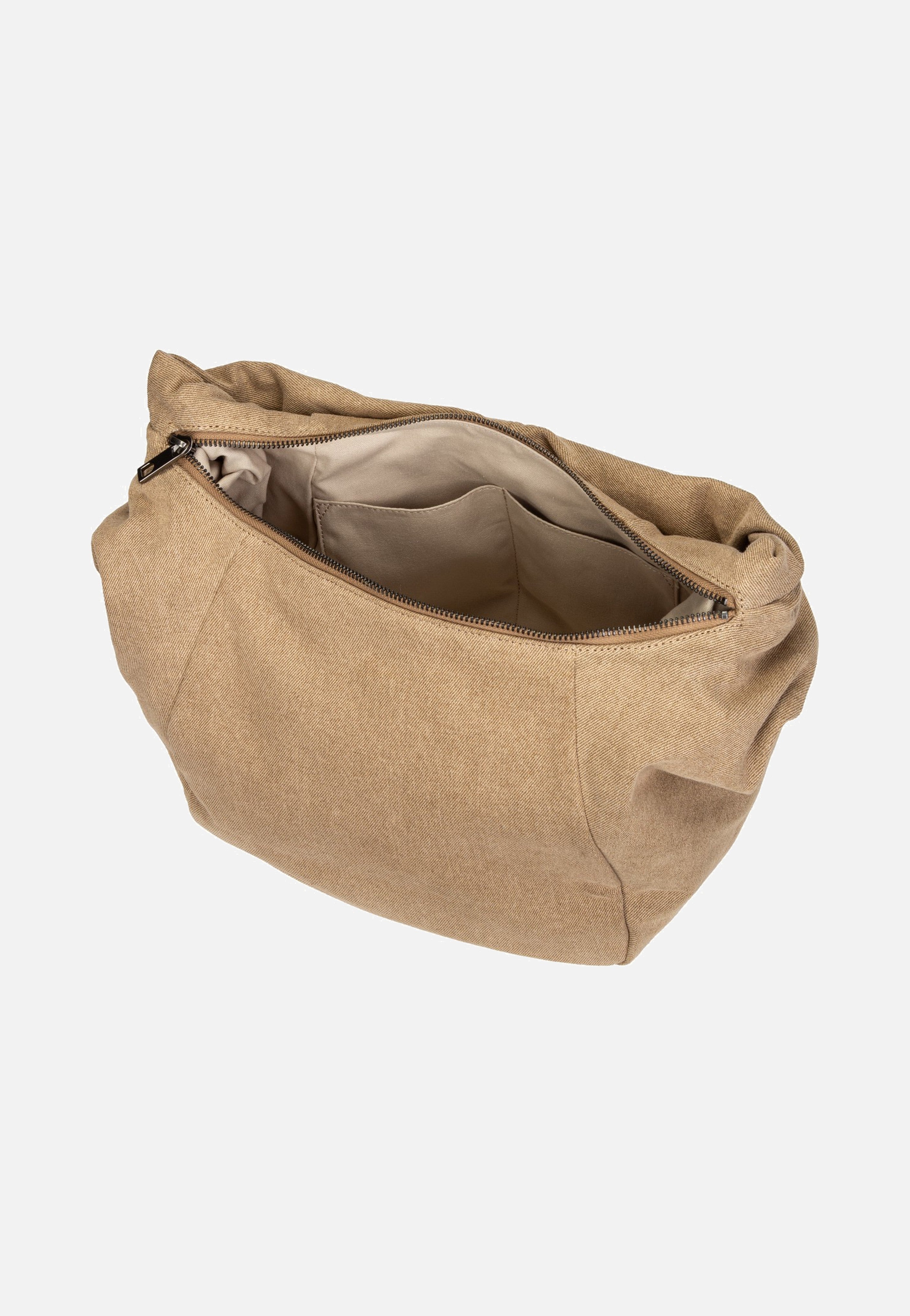 Liebeskind Berlin Farrah Hobo M Denim Beige Hobo Bag