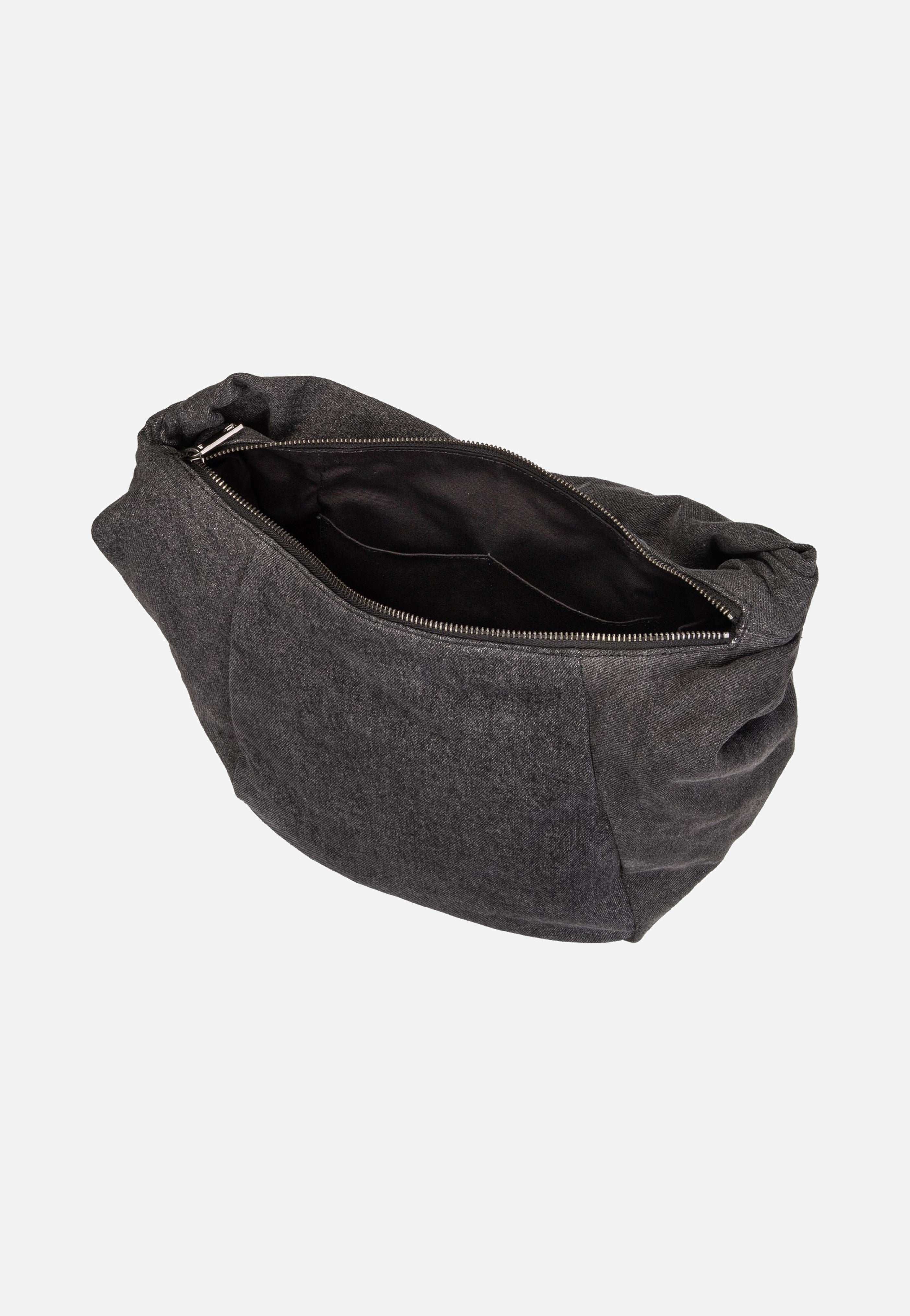 Liebeskind Berlin Farrah Hobo M Denim Black Hobo Bag