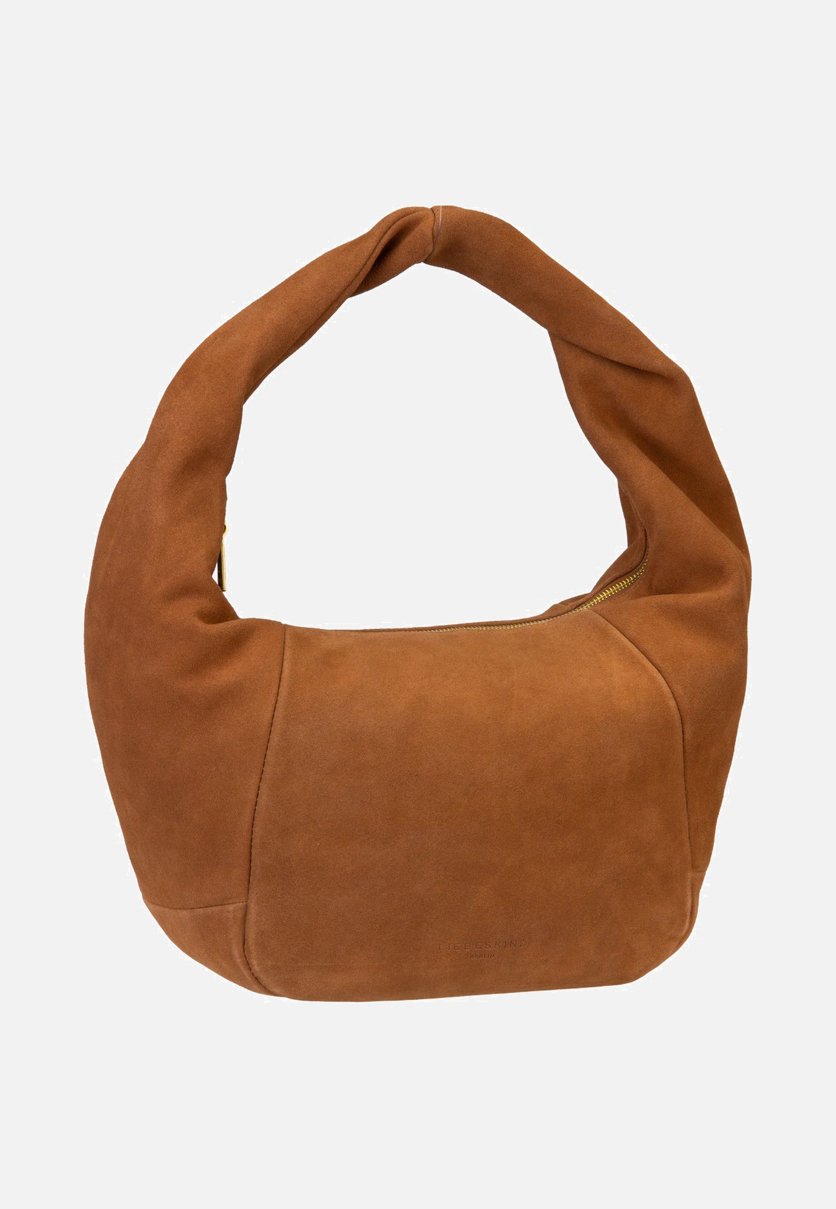 Liebeskind Berlin Farrah II Hobo M Hydro Suede Brown Hobo-tas
