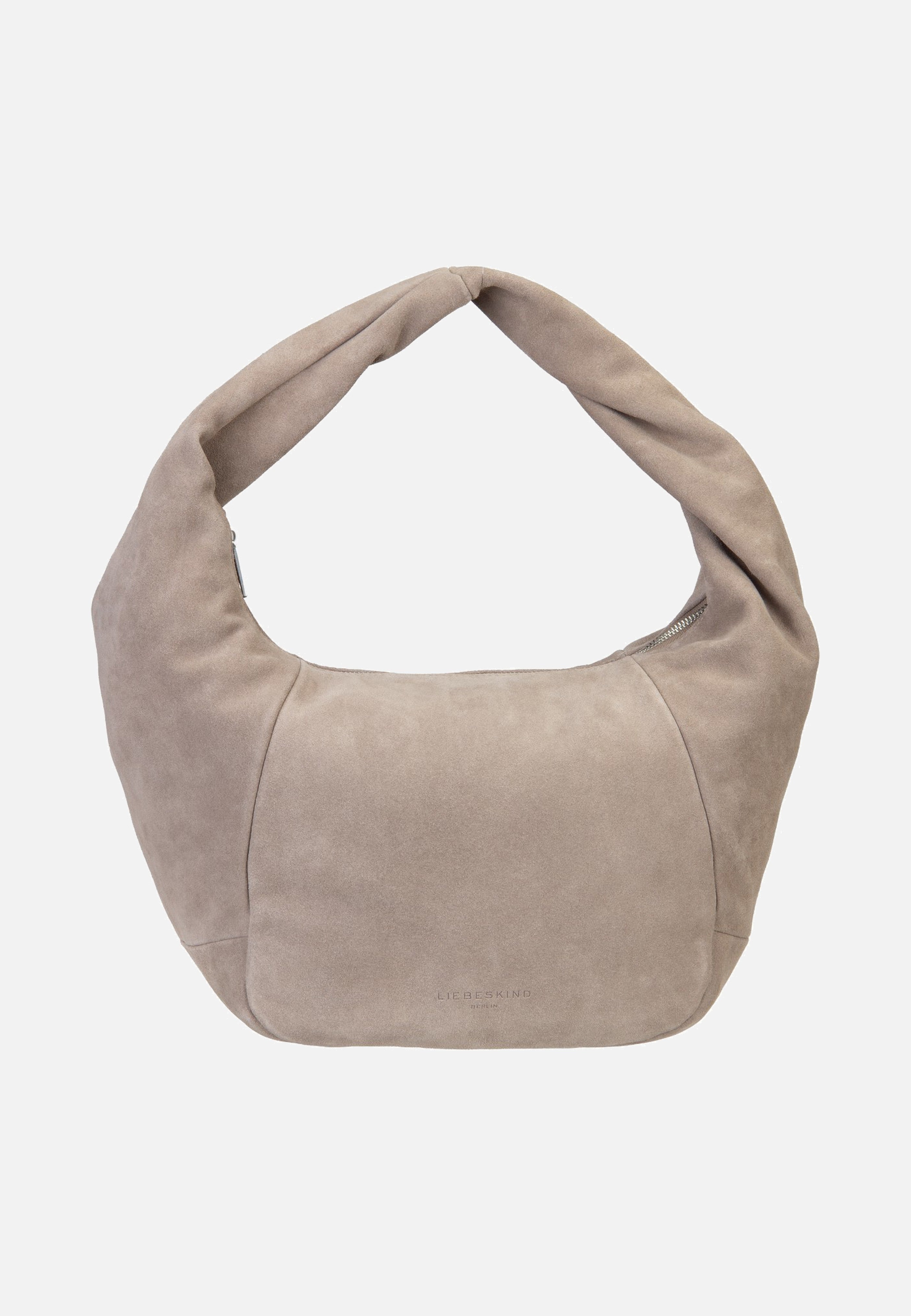 Liebeskind Berlin Farrah II Hobo M Hydro Suede Neutral Grey Hobo-tas