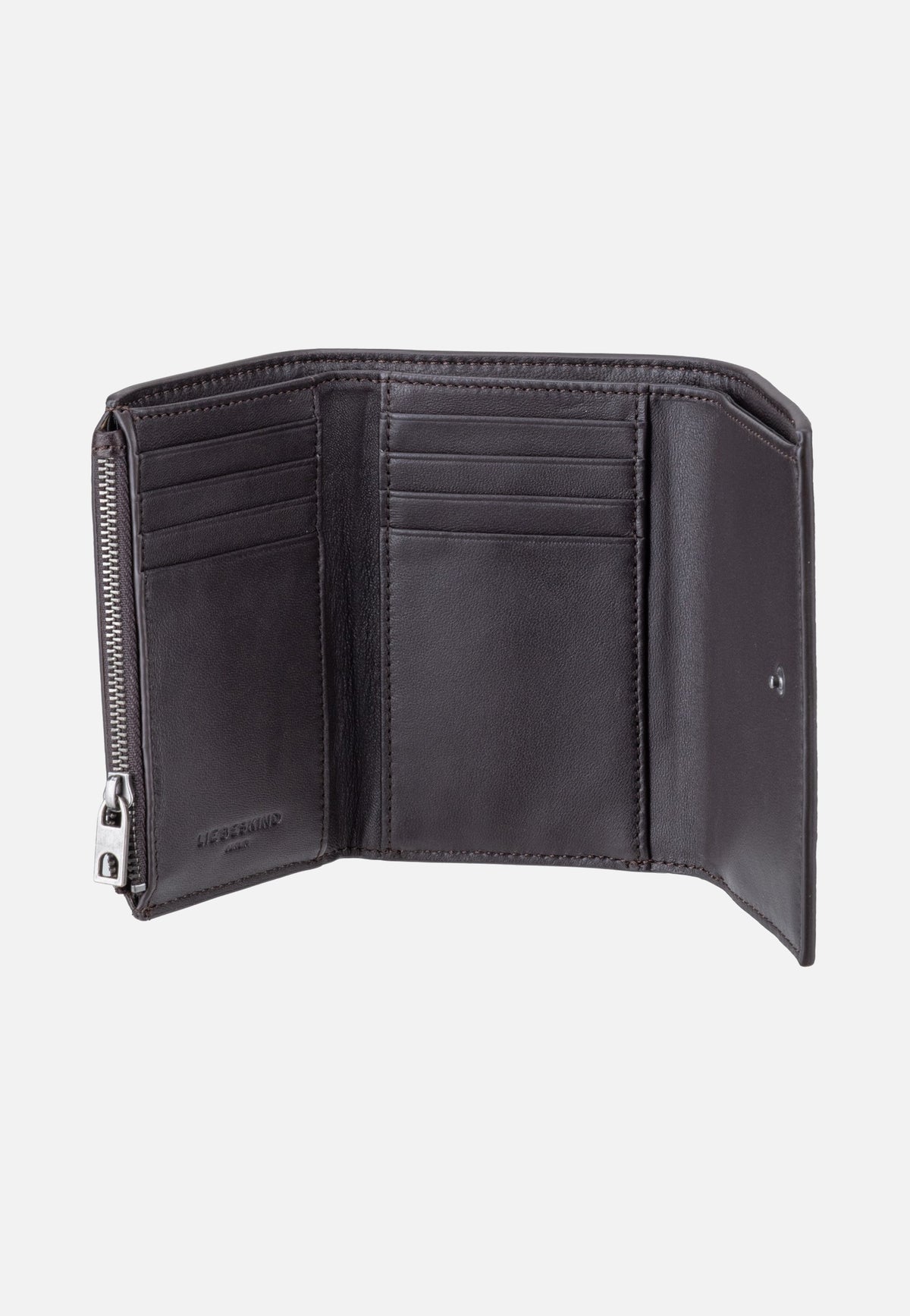 Liebeskind Berlin Farrah II Linn M YAK 3D Leather Deep Soil Wallet