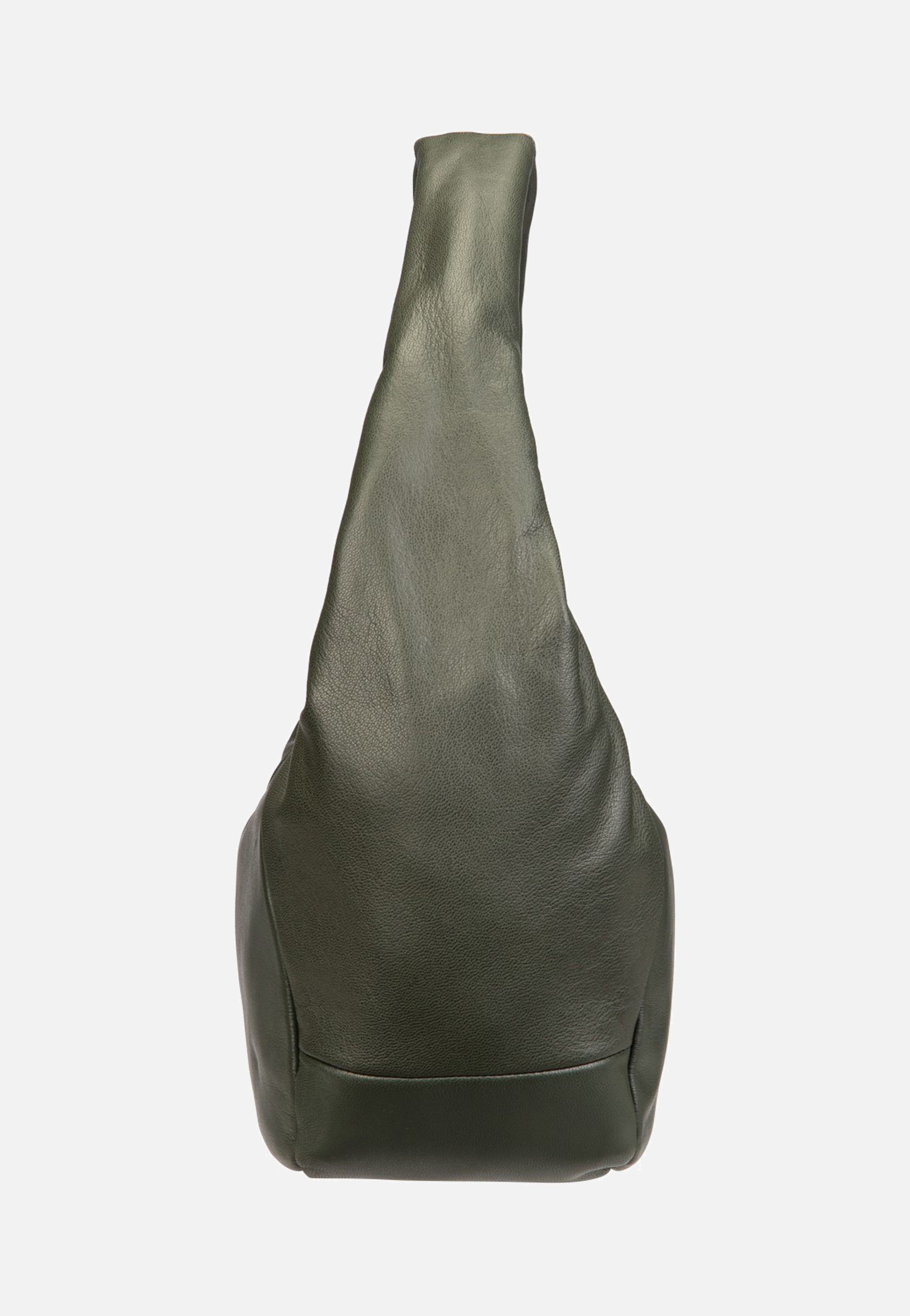 Liebeskind Berlin Farrah M Vintage Goat Cypress Green Hobo Bag