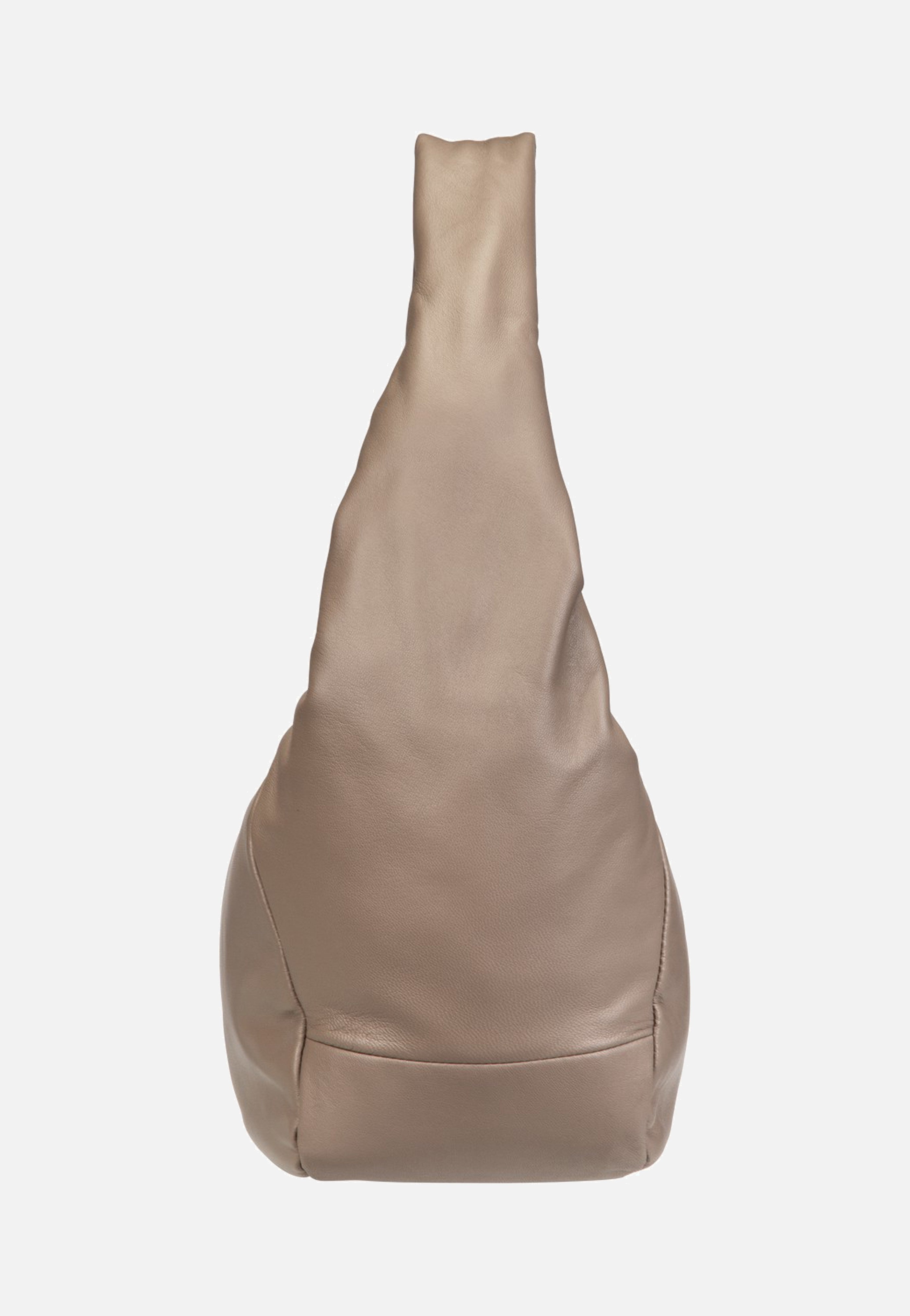 Liebeskind Berlin Farrah M Vintage Goat Neutral Grey Hobo Bag