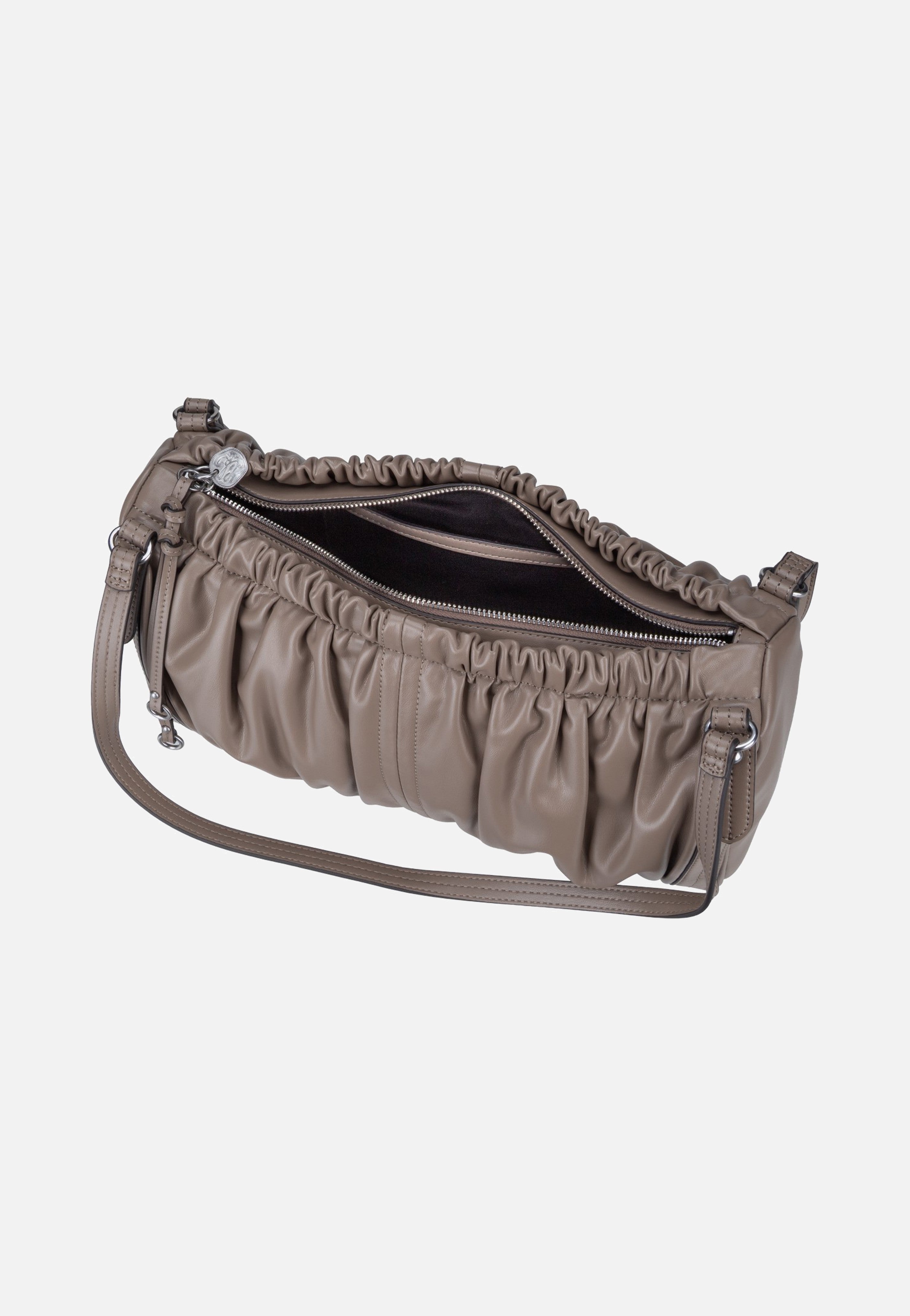 Liebeskind Berlin Faye Satchel M Vintage Goat Neutral Grey Satchel