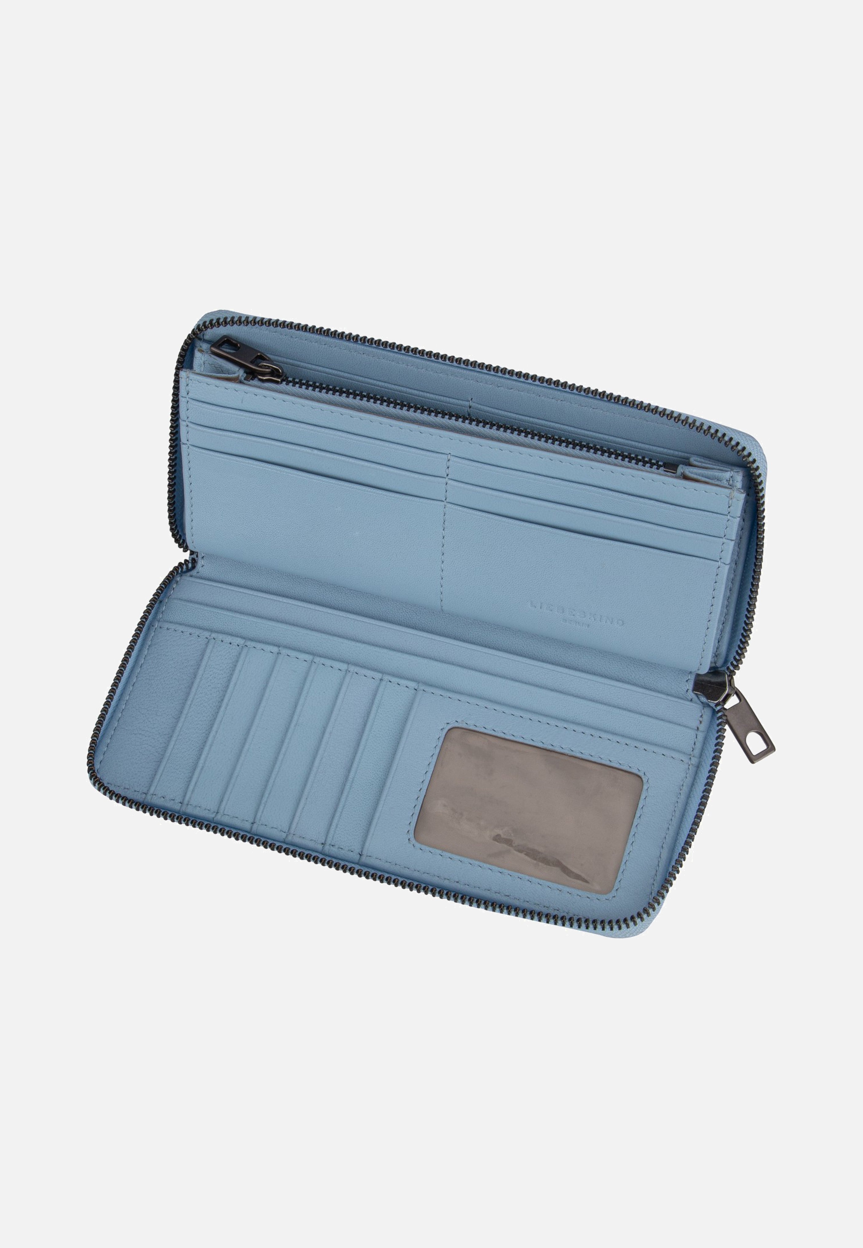 Liebeskind Berlin Gigi Small Pebble Blue Denim Wallet