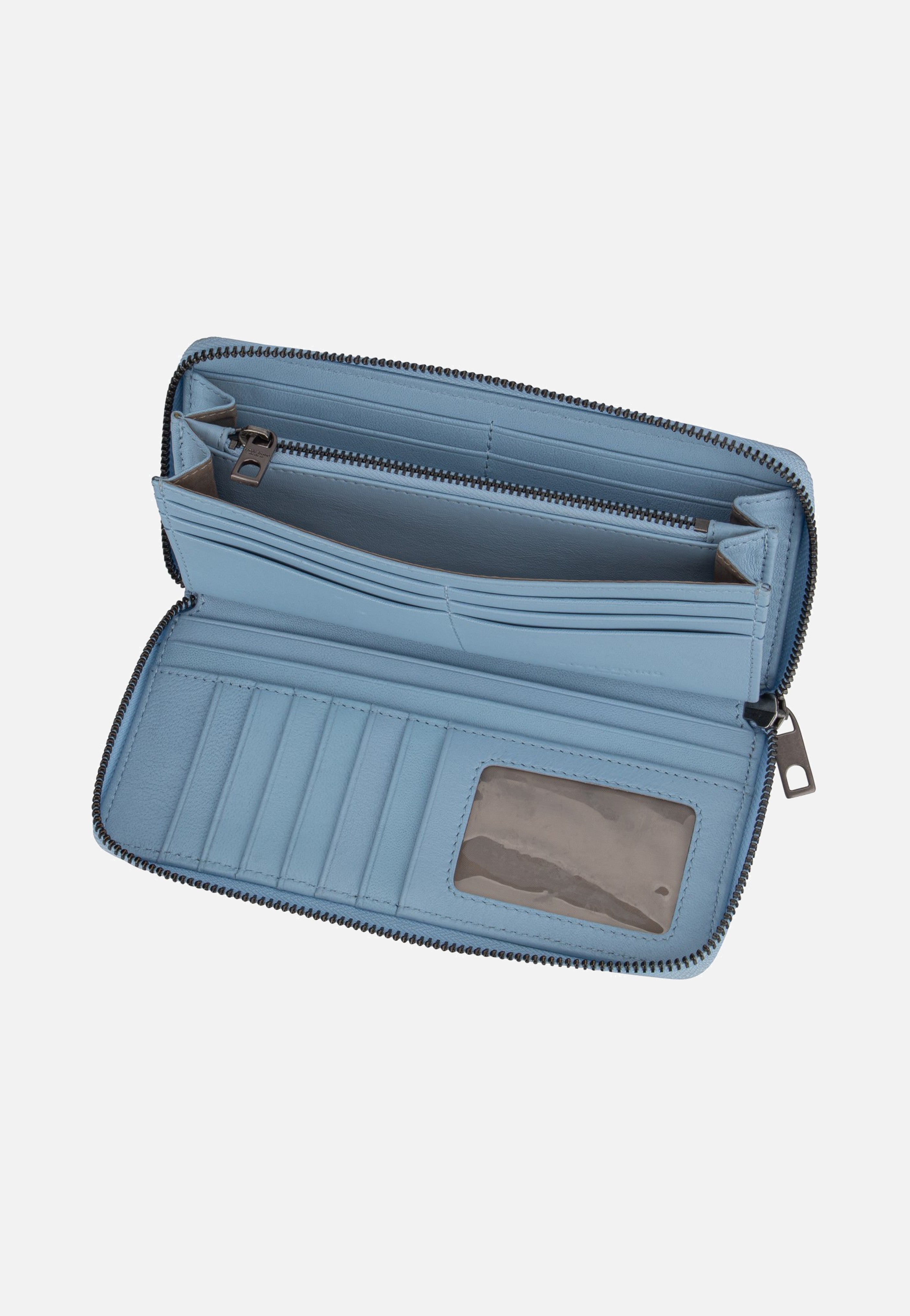 Liebeskind Berlin Gigi Small Pebble Blue Denim Wallet