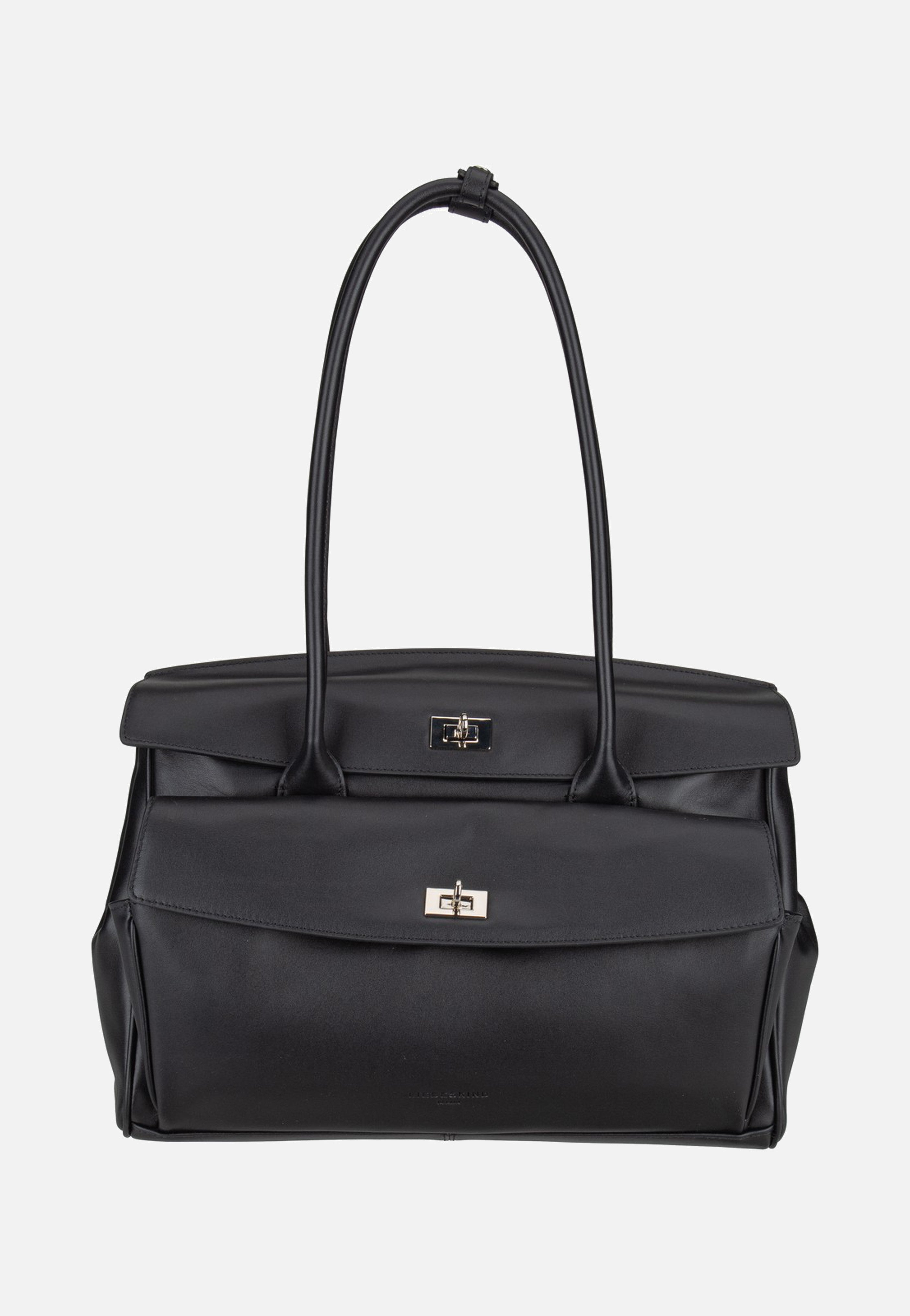 Liebeskind Berlin - Gloria II Satchel M New Calf Black - Shopper | Women-Image
