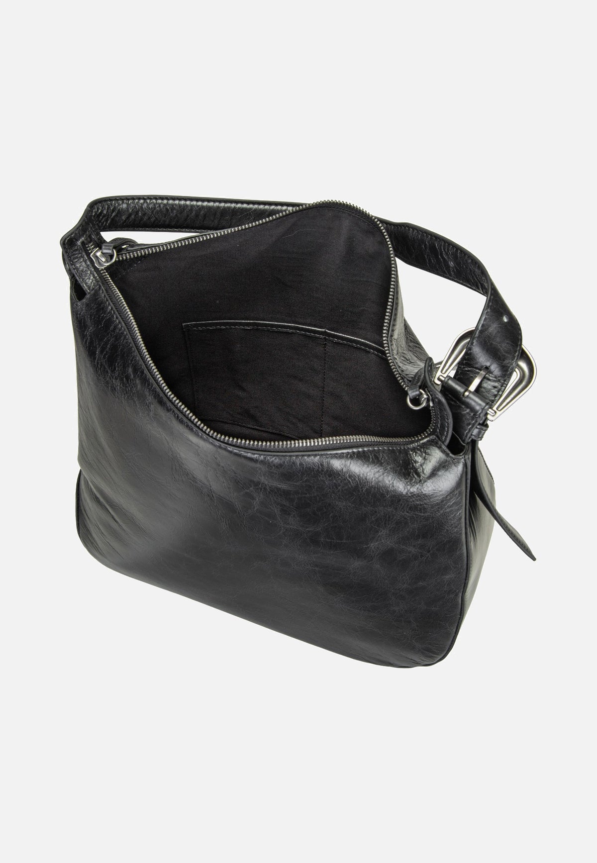 Liebeskind Berlin Ines Hobo L Rimini Black Hobo Bag