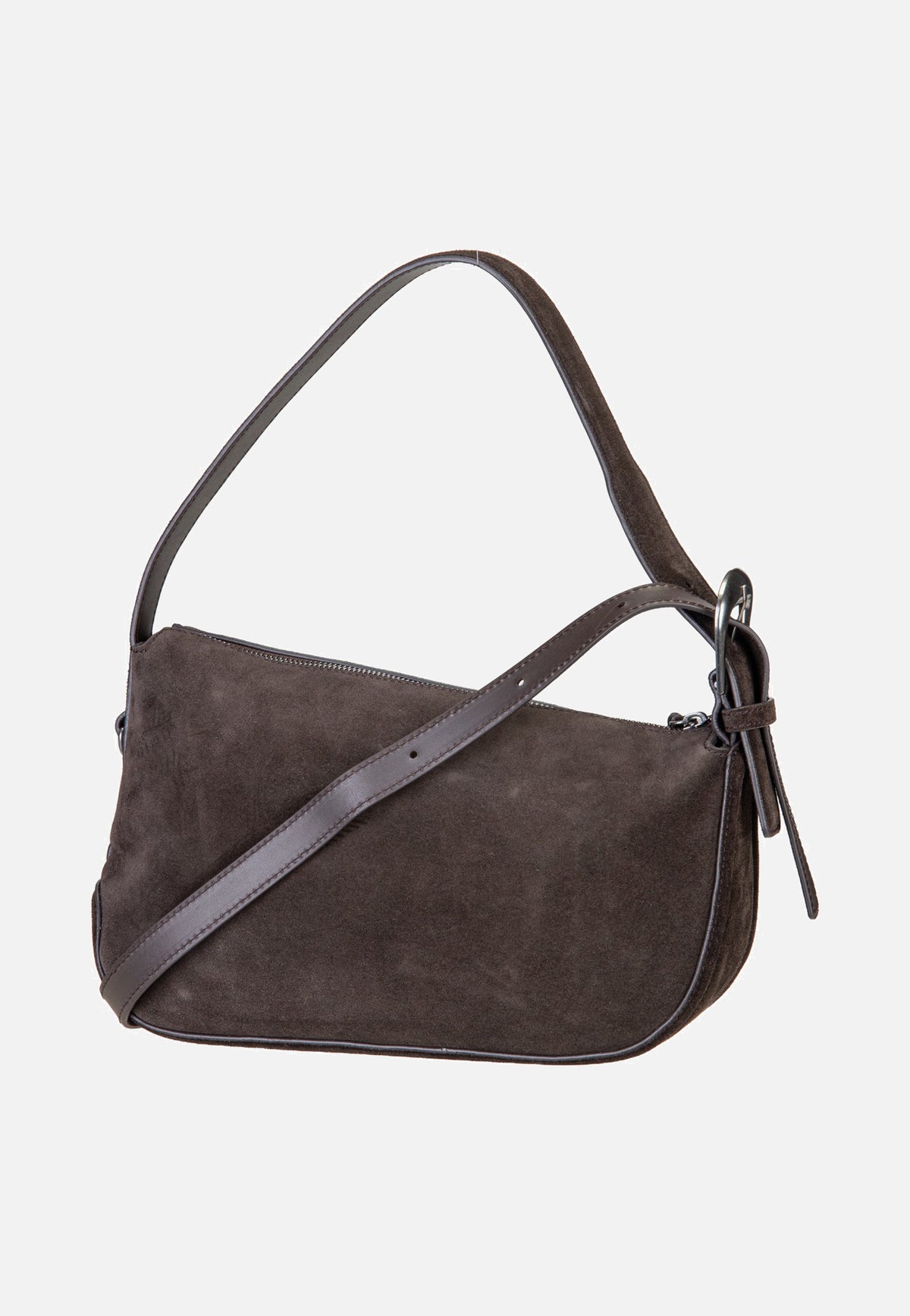 Liebeskind Berlin Ines Hobo M Suede Deep Soil Borsa Hobo