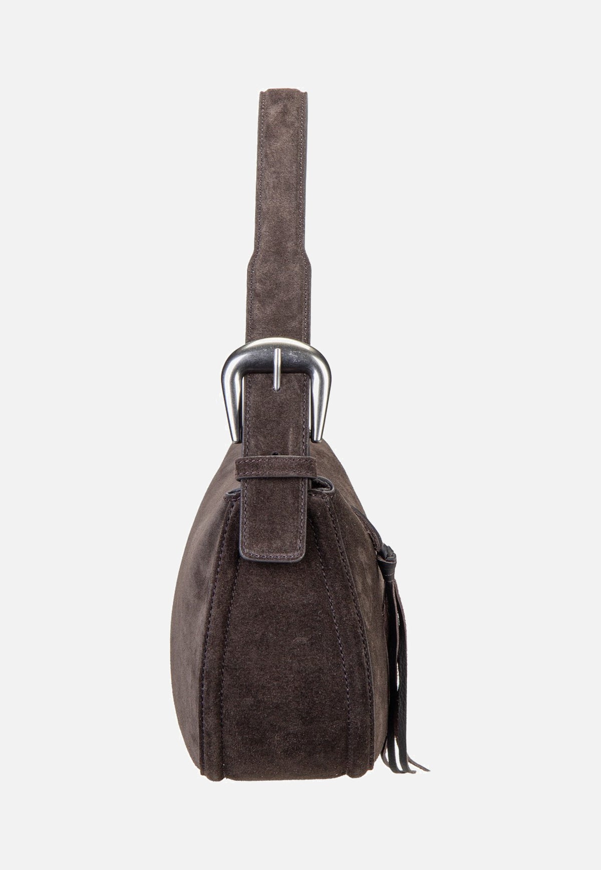 Liebeskind Berlin Ines Hobo M Suede Deep Soil Borsa Hobo