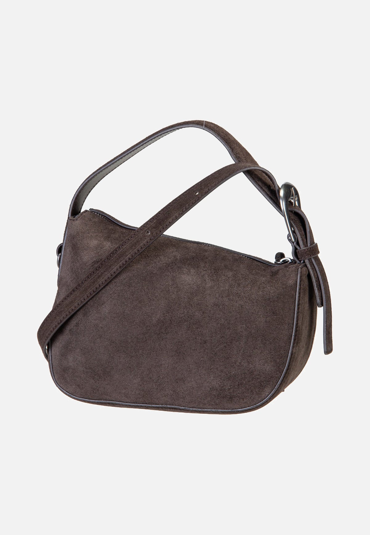 Liebeskind Berlin Ines Hobo S Suede Deep Soil Borsa Hobo