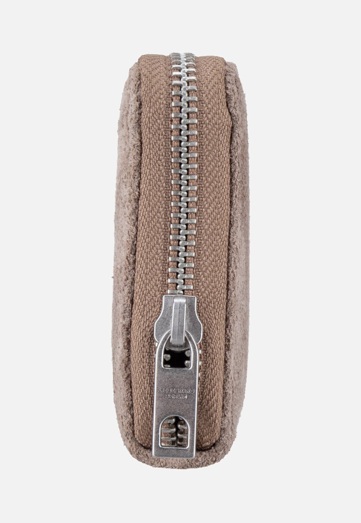 Liebeskind Berlin Ines L Suede Neutral Grey Portemonnee