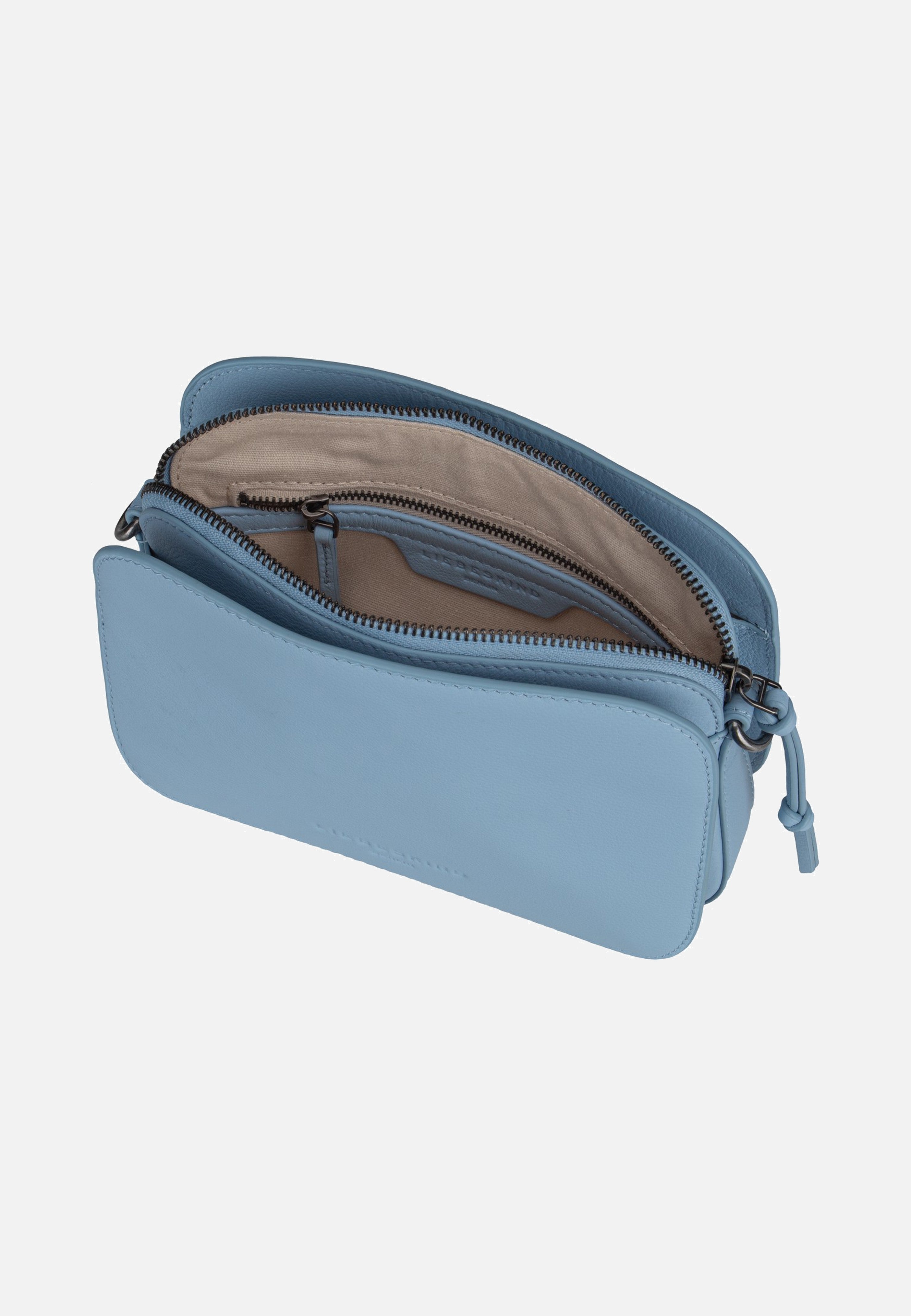 Liebeskind Berlin Luka Harris Blue Denim Crossbody Bag