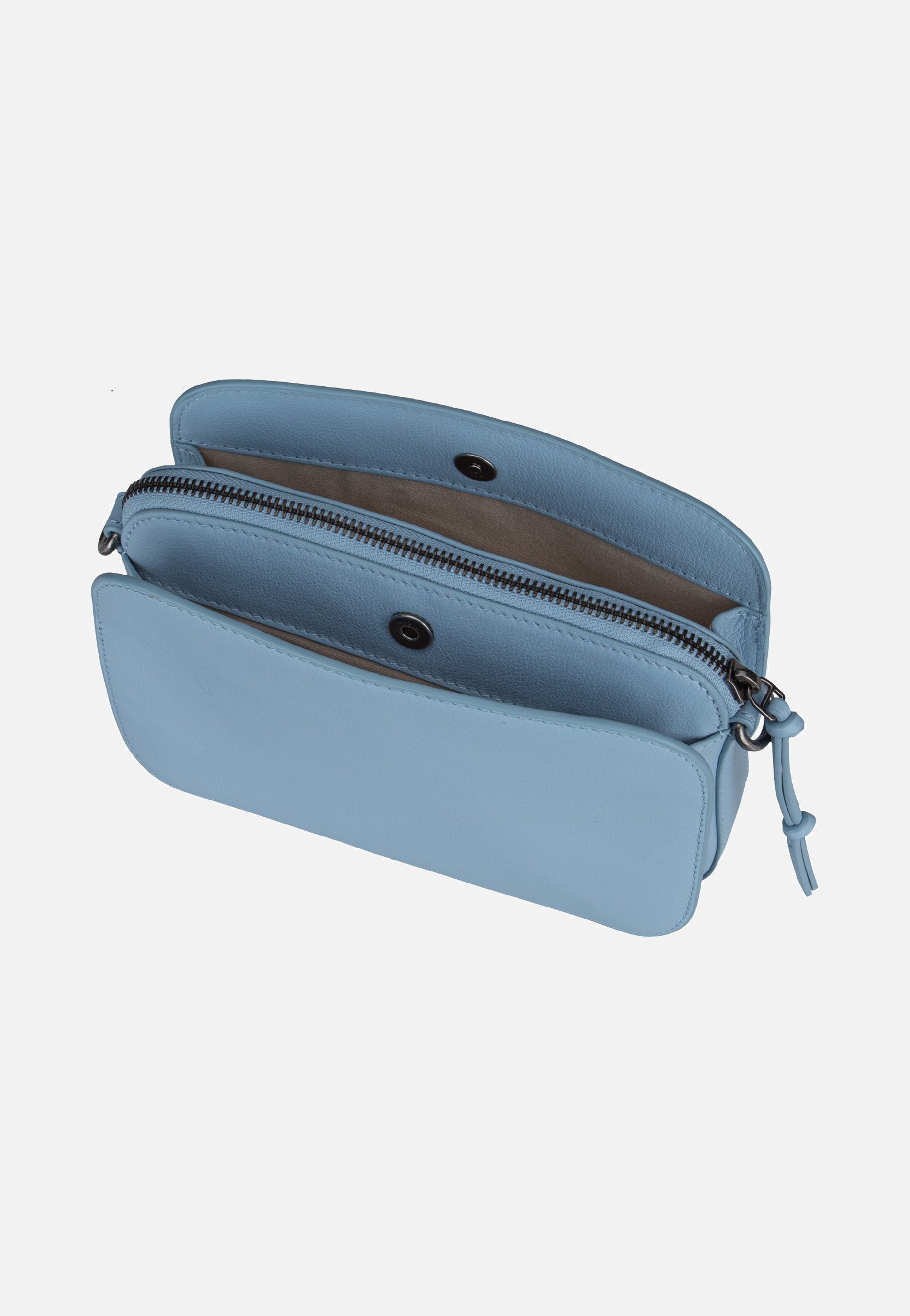 Liebeskind Berlin Luka Harris Blue Denim Crossbody Bag