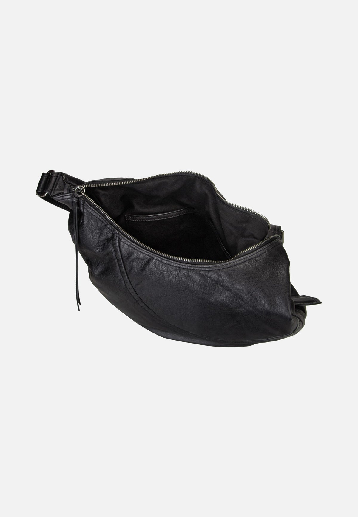 Liebeskind Berlin Luna Hobo M 3D Leather Black Borsa Hobo