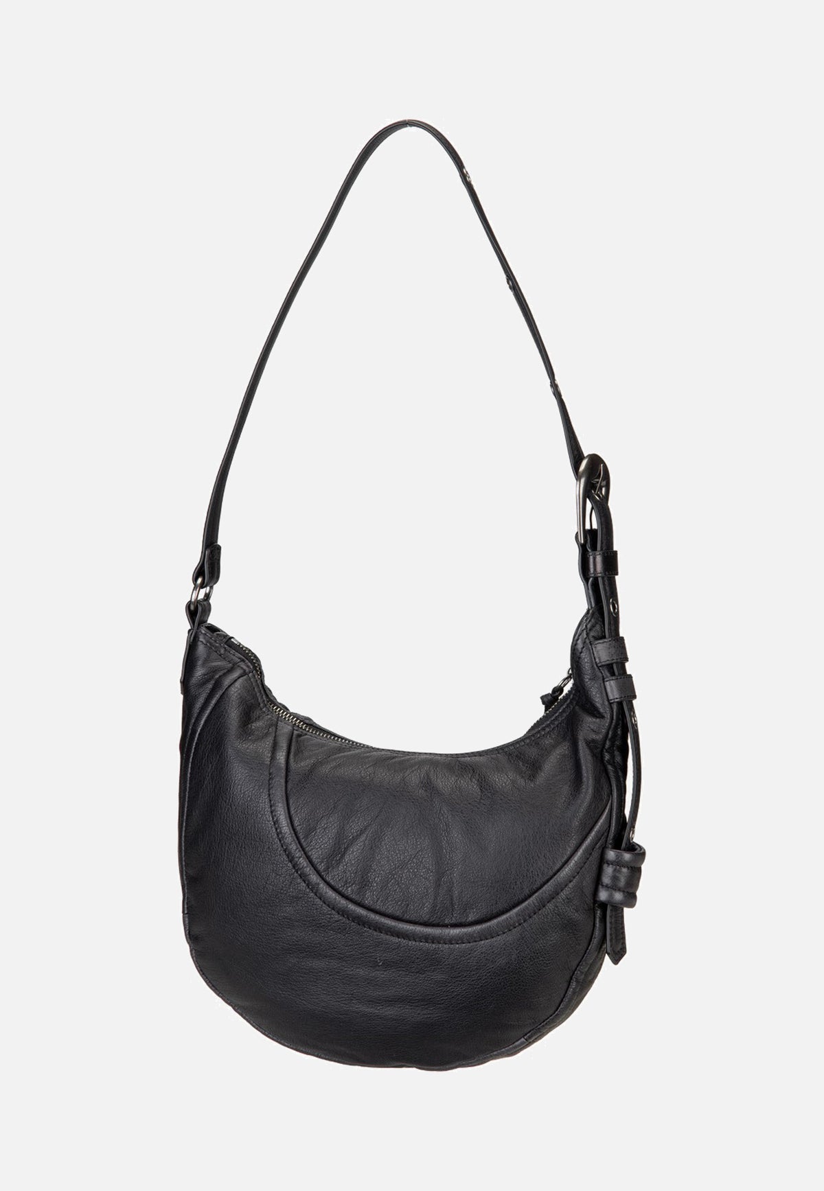 Liebeskind Berlin Luna Hobo S 3D Leather Black Borsa Hobo