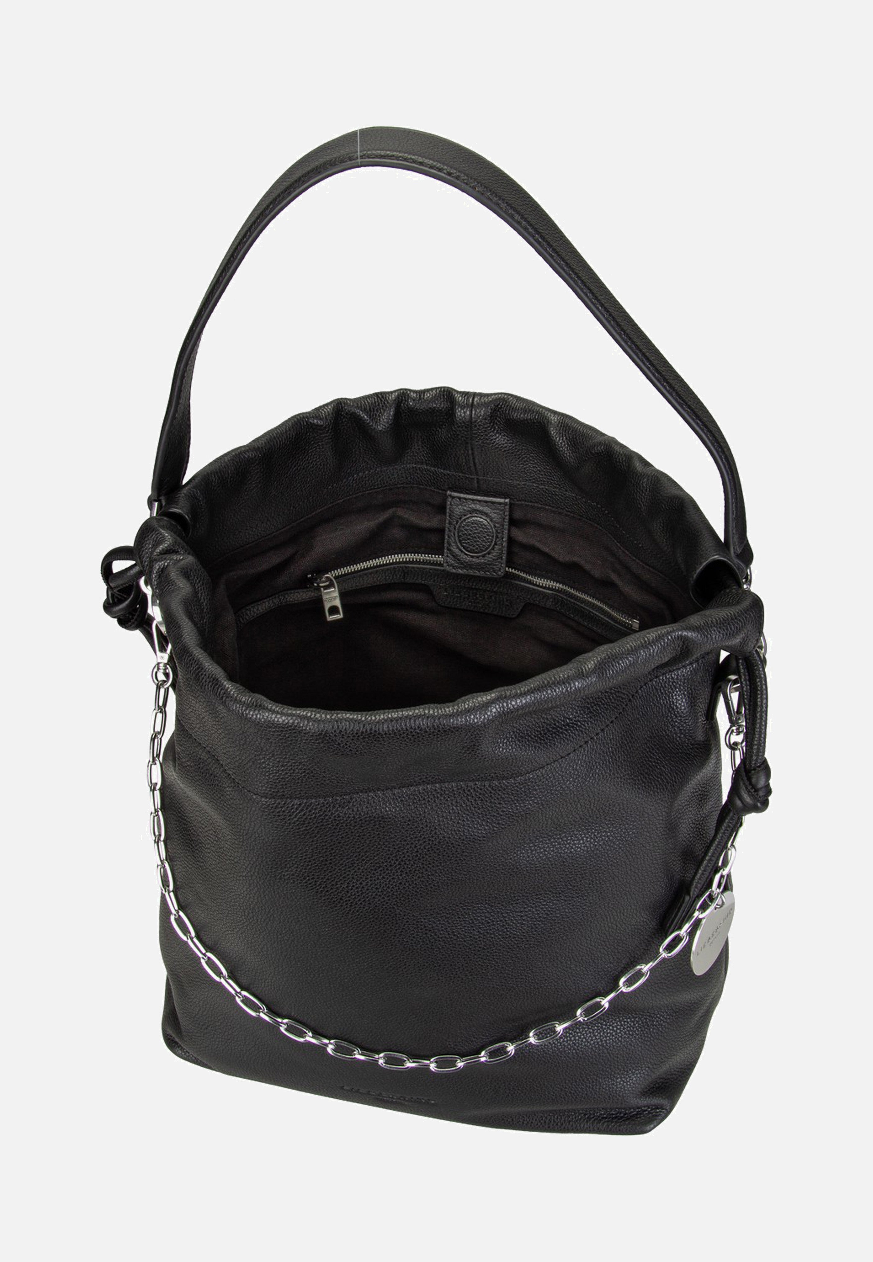 Liebeskind Berlin Lya II Hobo M Small Pebble Black Hobo Bag