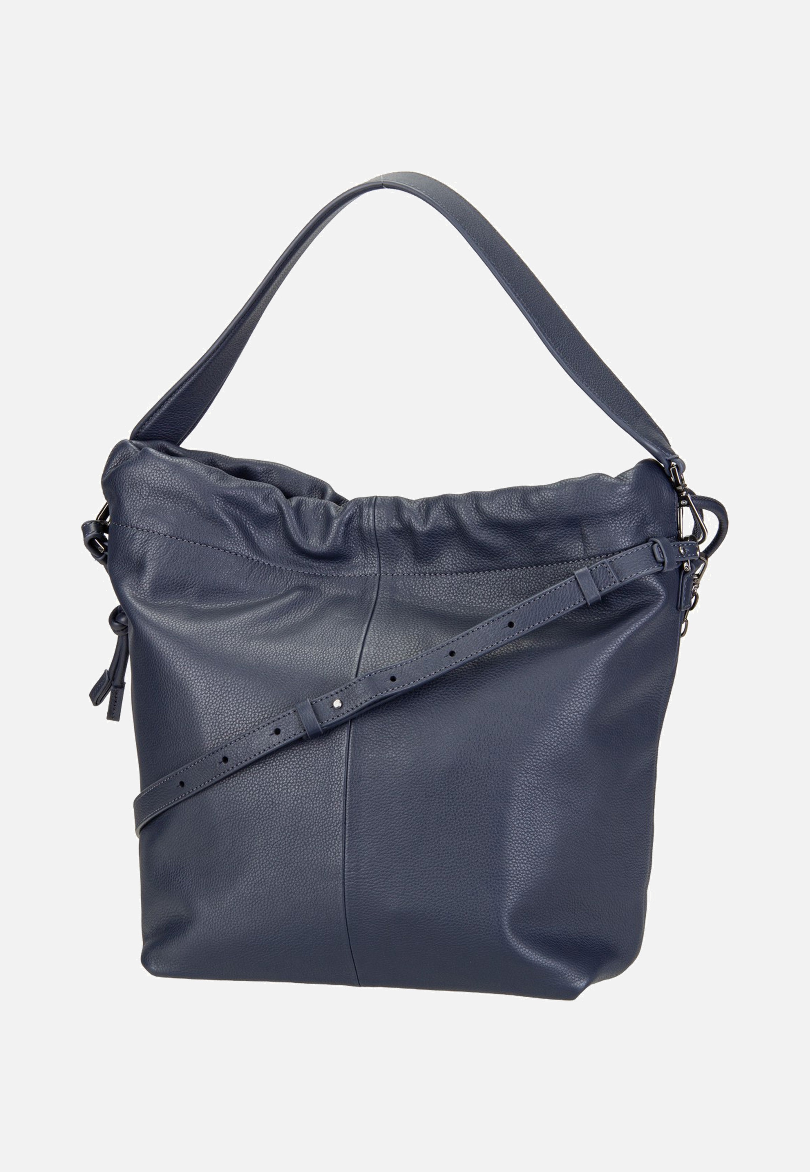 Liebeskind Berlin Lya II Hobo M Small Pebble Peacoat Hobo Bag