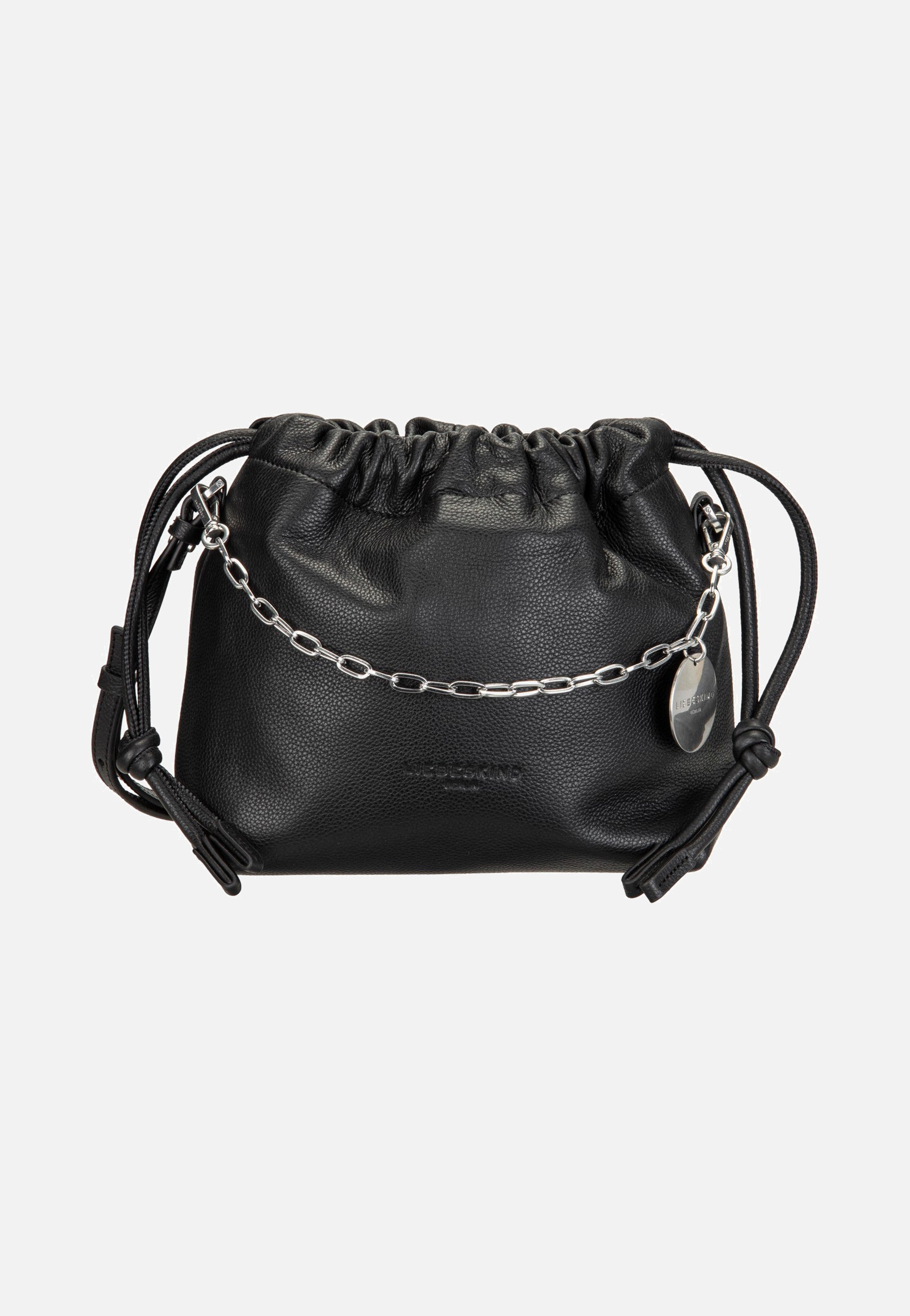 Liebeskind Berlin Lya II Hobo S Small Pebble Black Hobo Bag