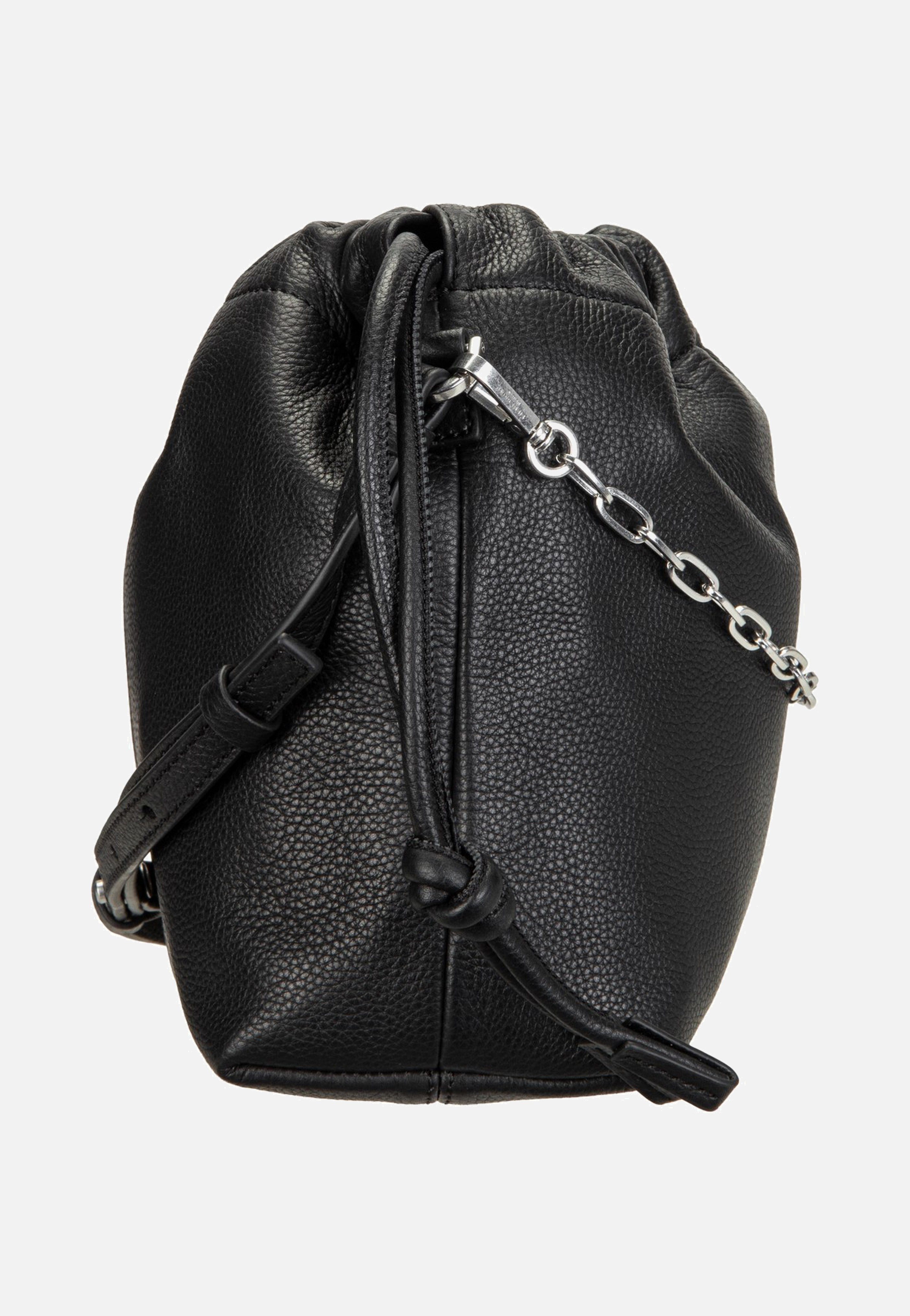 Liebeskind Berlin Lya II Hobo S Small Pebble Black Hobo Bag