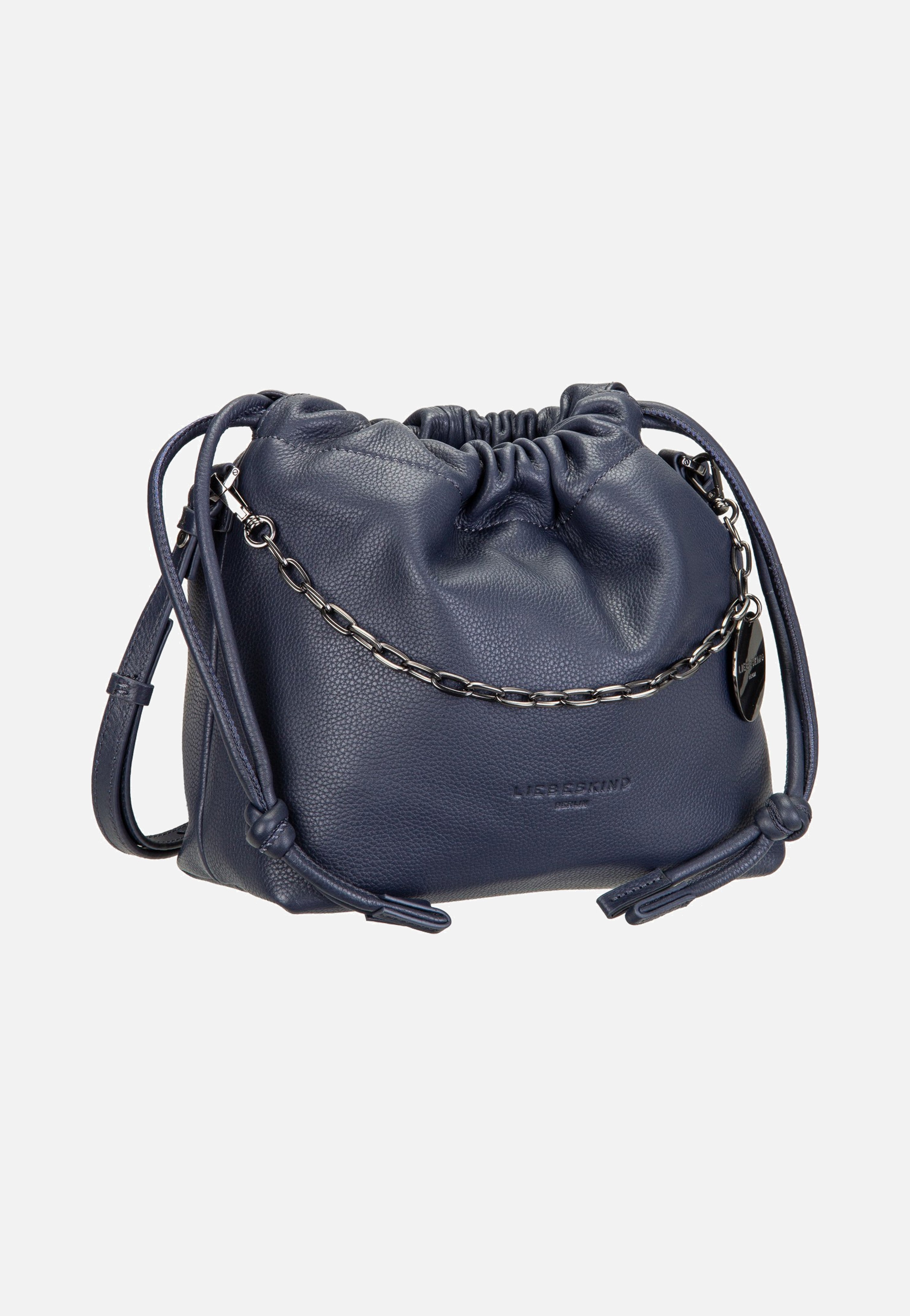 Liebeskind Berlin Lya II Hobo S Small Pebble Peacoat Hobo Bag