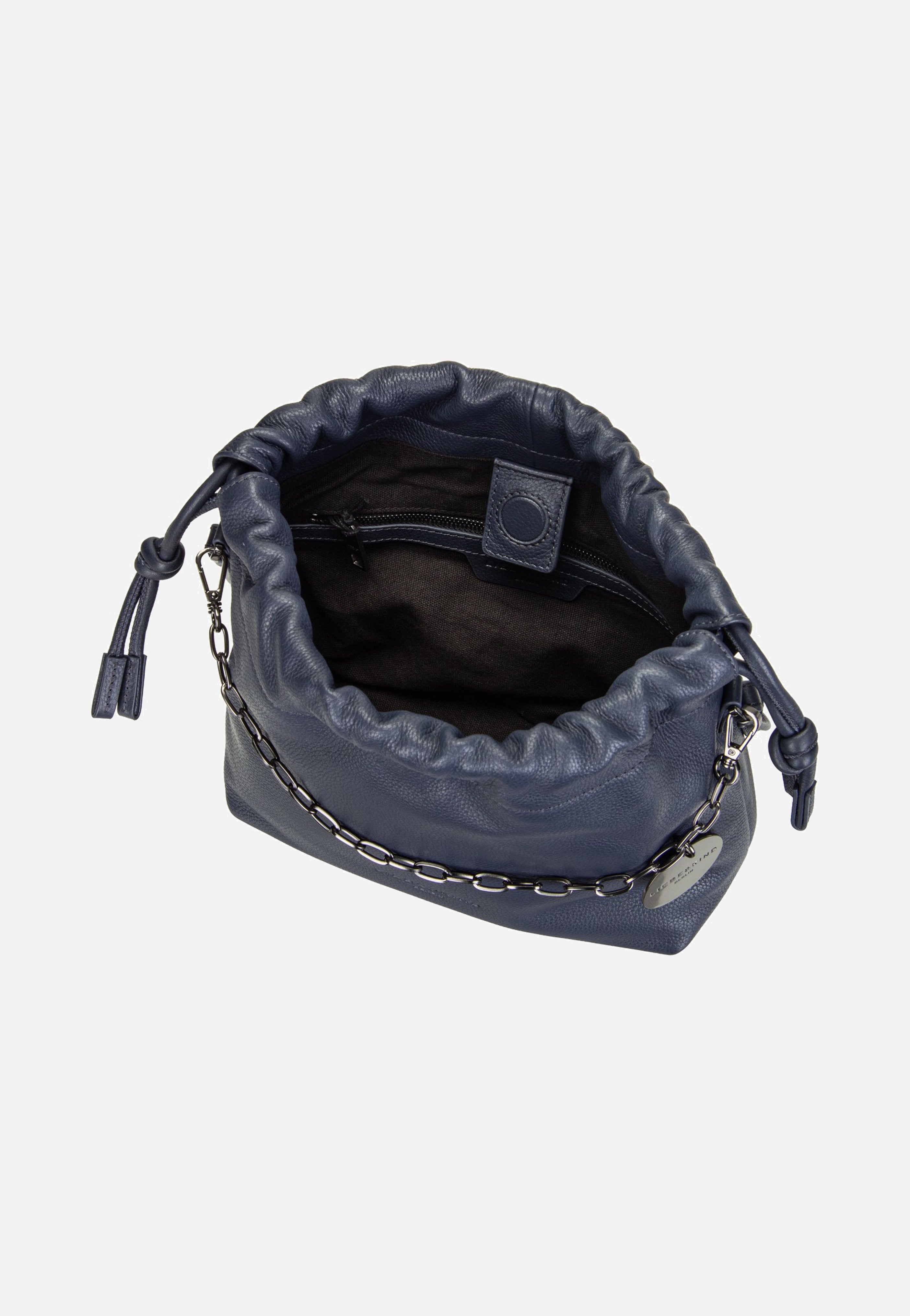 Liebeskind Berlin Lya II Hobo S Small Pebble Peacoat Hobo Bag