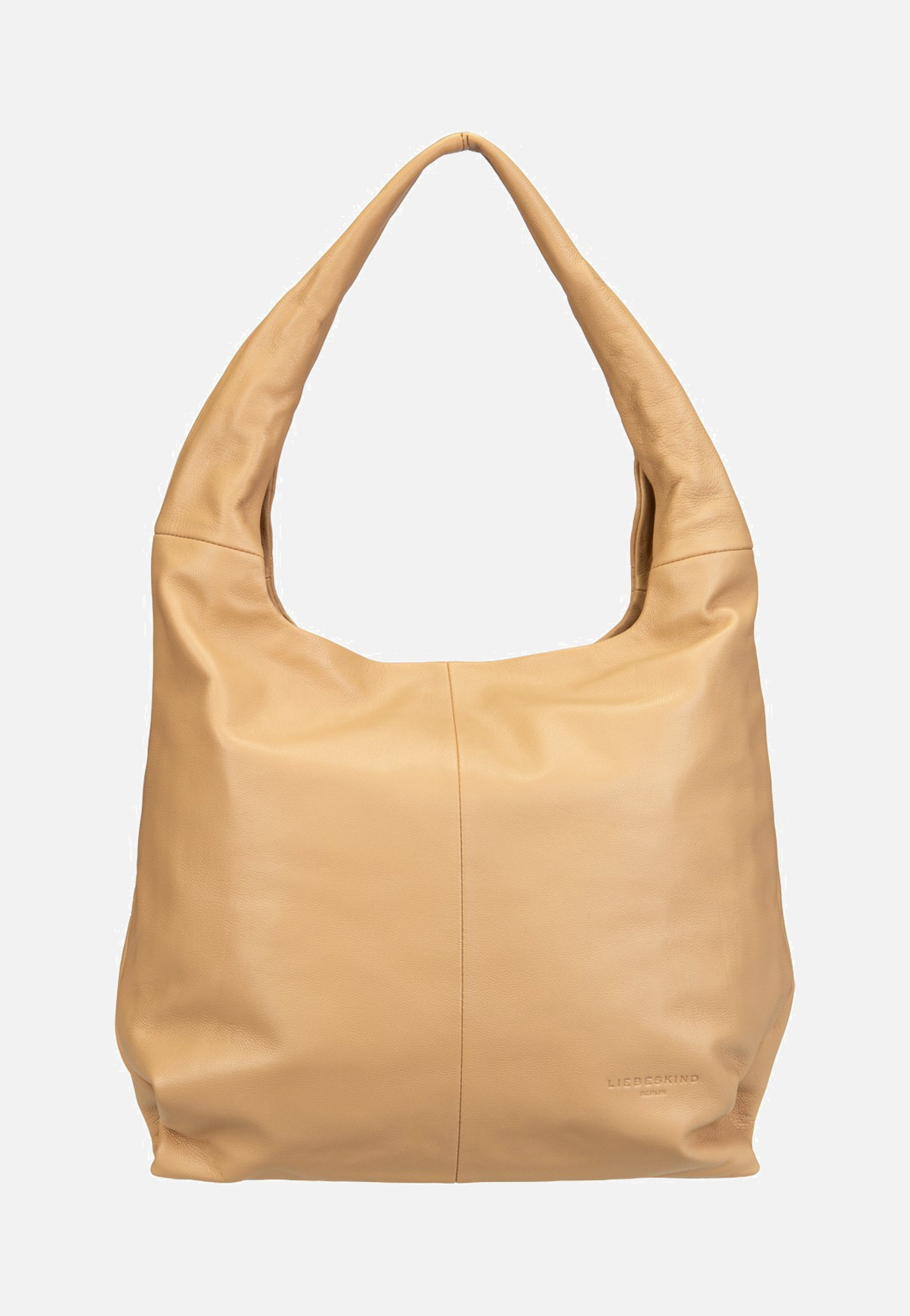 Liebeskind Berlin Mira Hobo L Vintage Goat Light Tan Hobo Bag