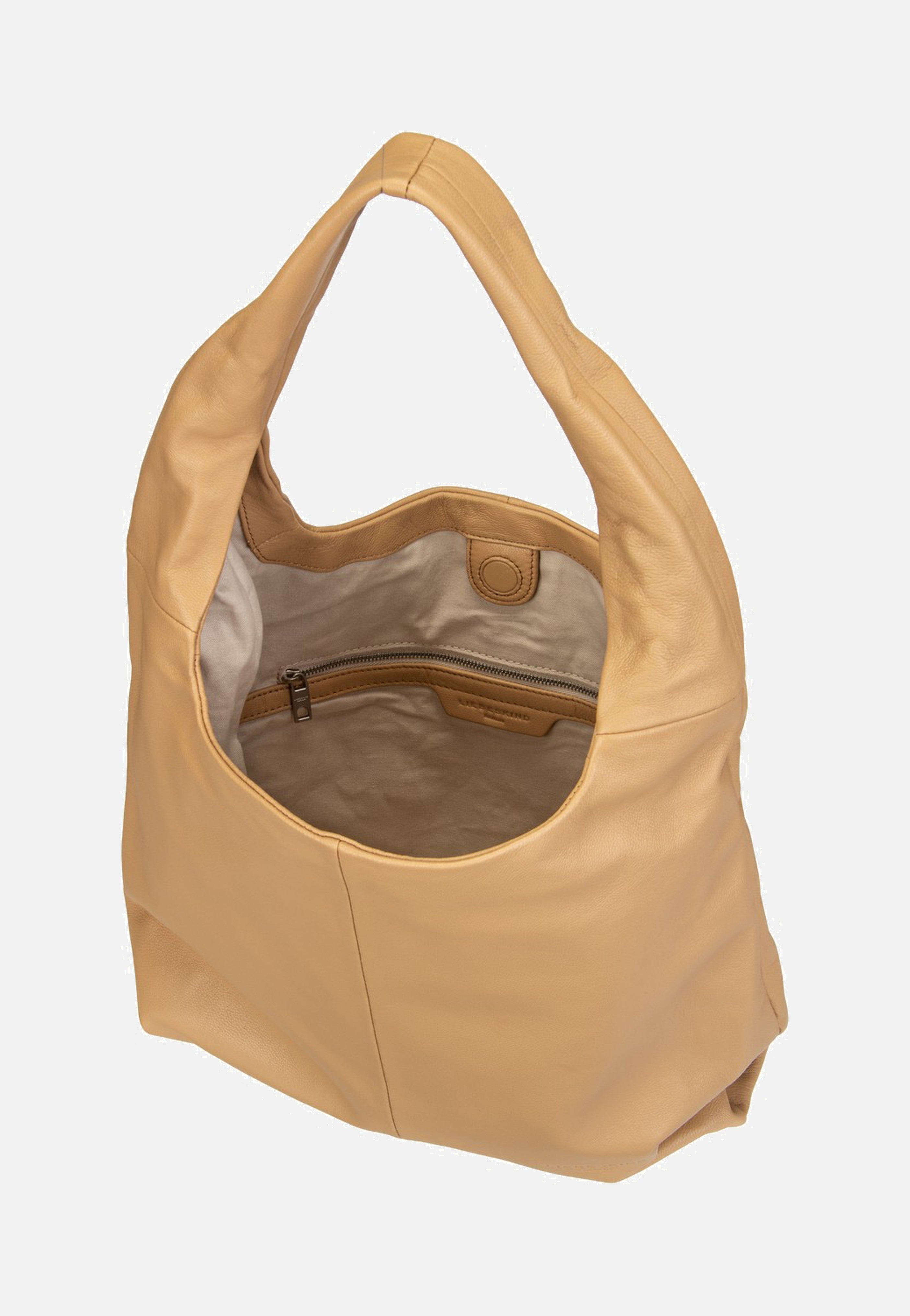 Liebeskind Berlin Mira Hobo L Vintage Goat Light Tan Hobo Bag