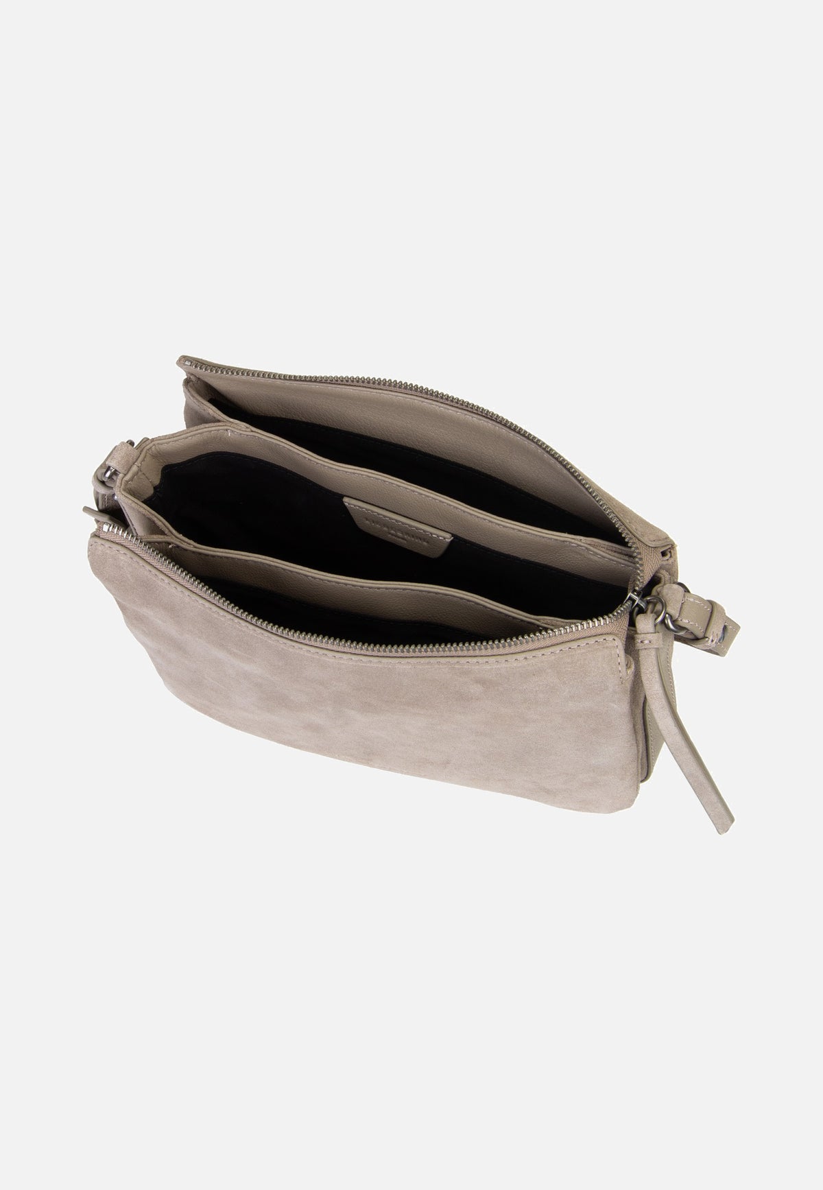 Liebeskind Berlin Nina M Hydro Suede Neutral Grey Sac à bandoulière