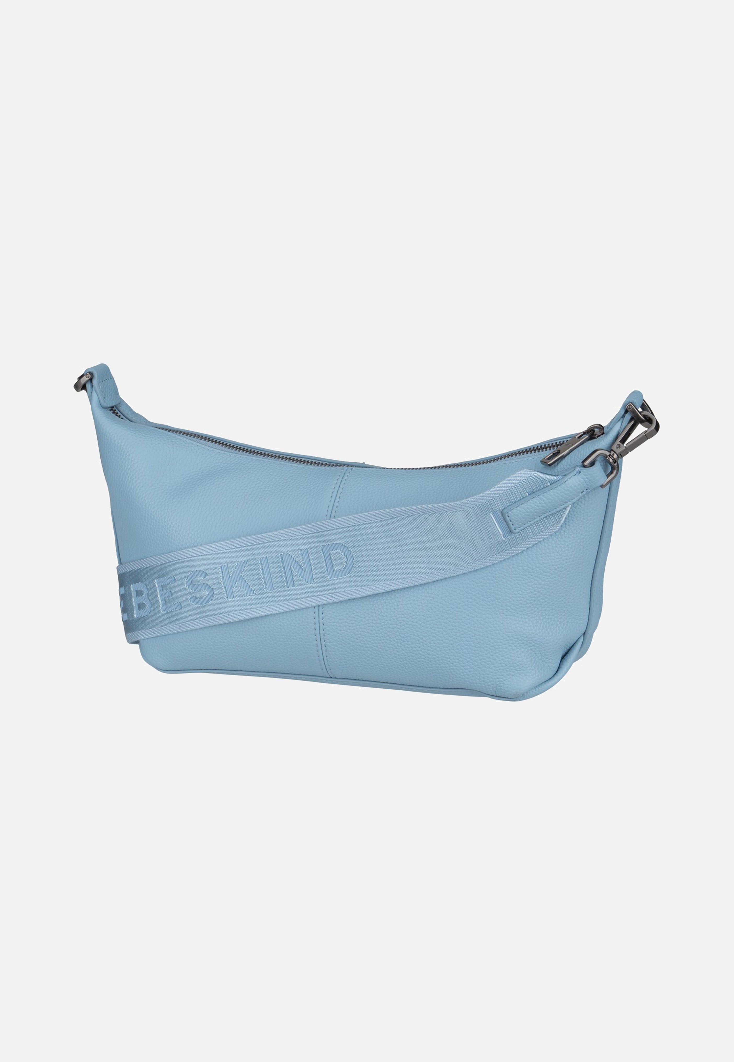 Liebeskind Berlin Paris Hobo S Small Pebble Blue Denim Crossbody Bag