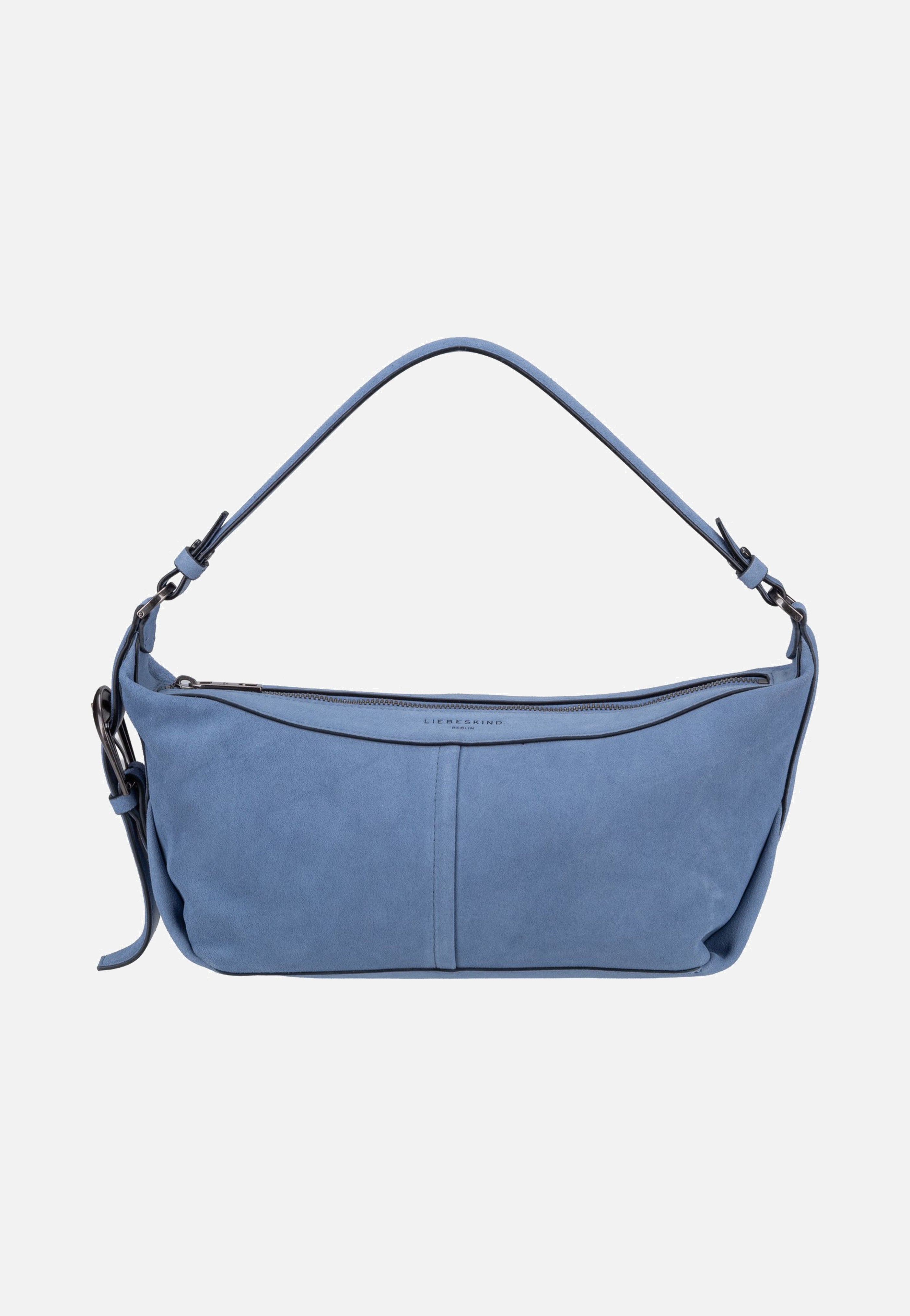 Liebeskind Berlin Paris II Hobo S Hydro Suede Flower Blue Hobo Bag