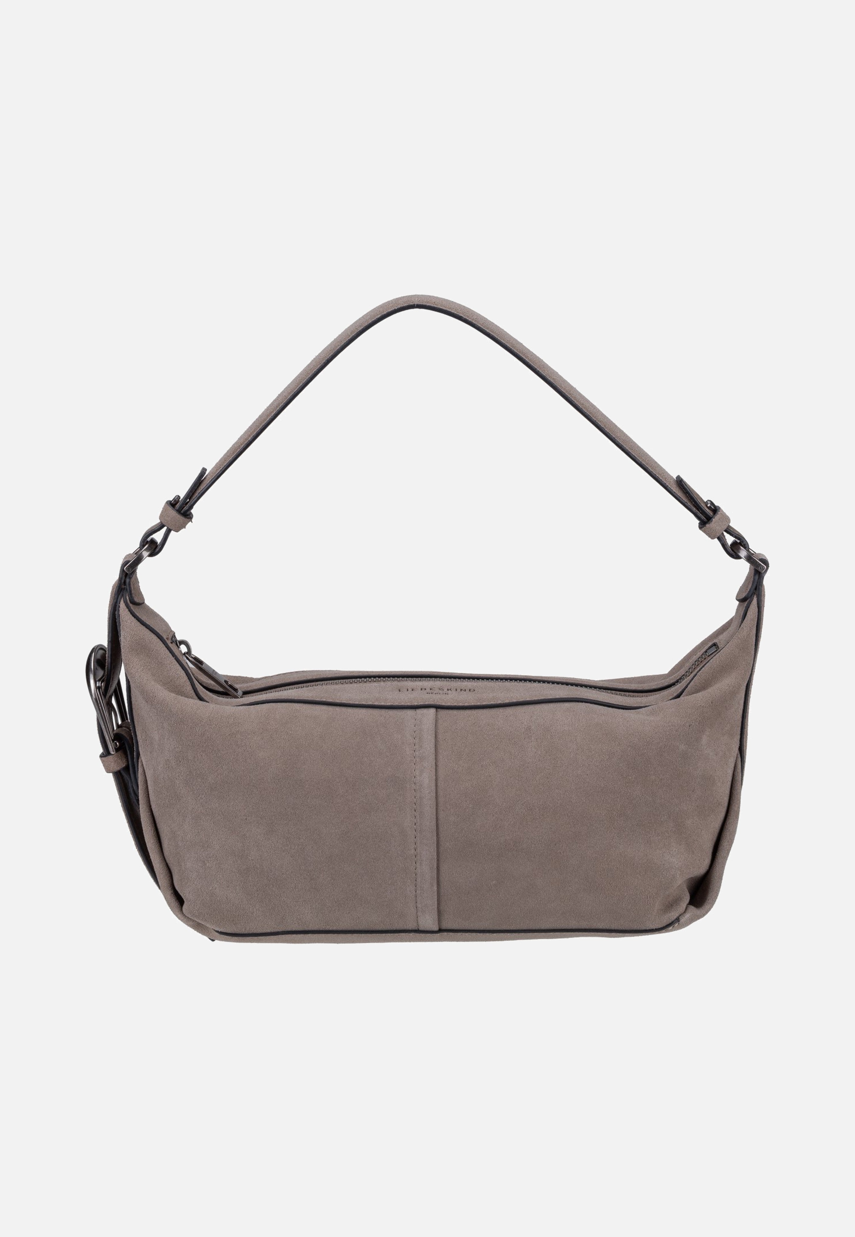 Liebeskind Berlin Paris II Hobo S Hydro Suede Neutral Grey Borsa Hobo