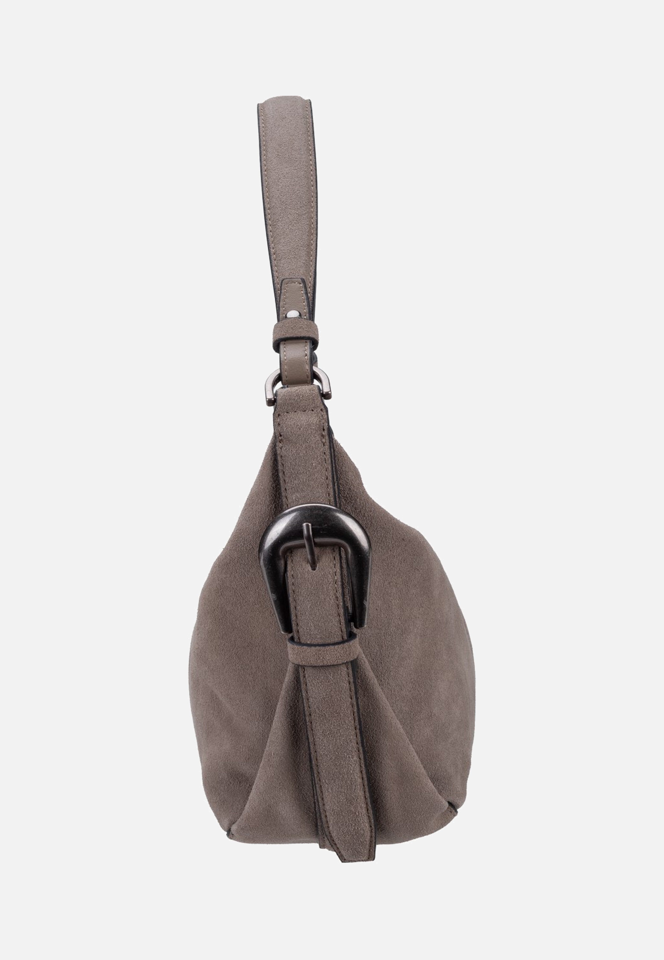 Liebeskind Berlin Paris II Hobo S Hydro Suede Neutral Grey Borsa Hobo