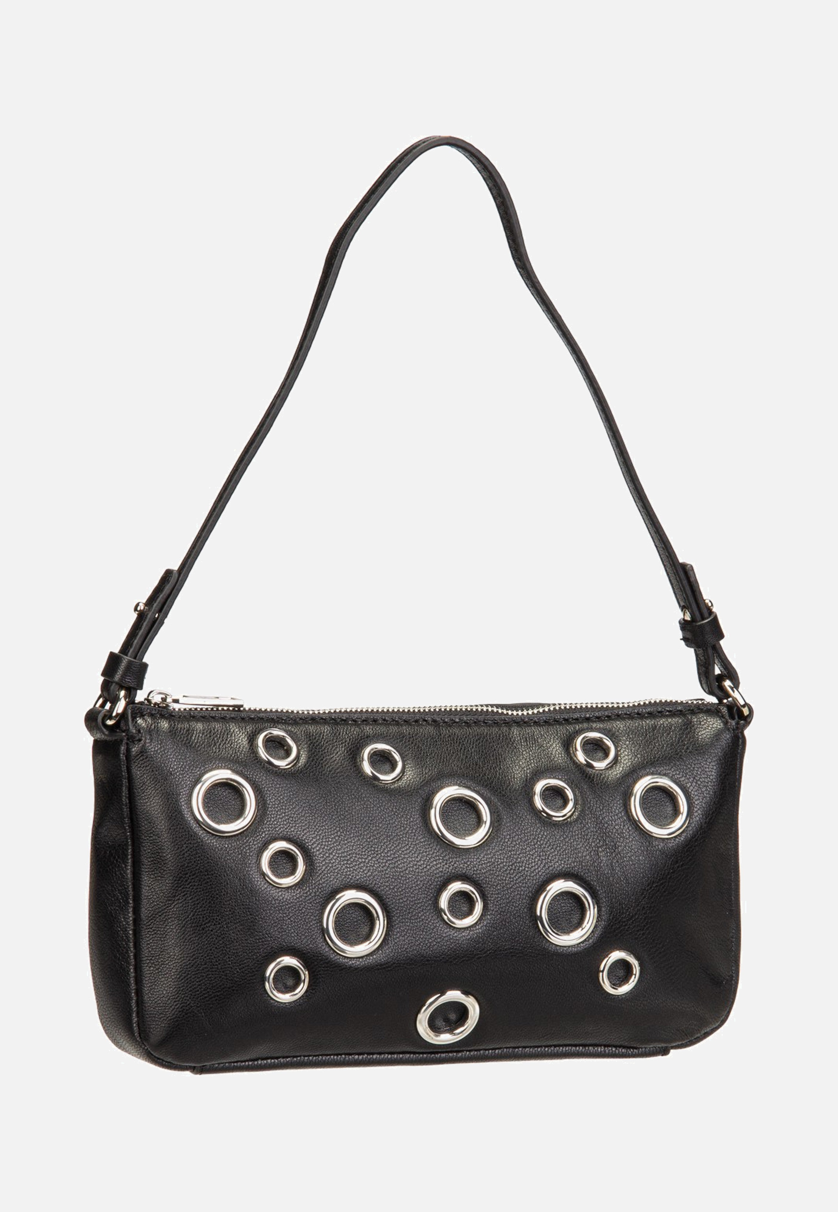 Liebeskind Berlin Ryker Eylets Crossbody S Vintage Goat Black Evening Bag