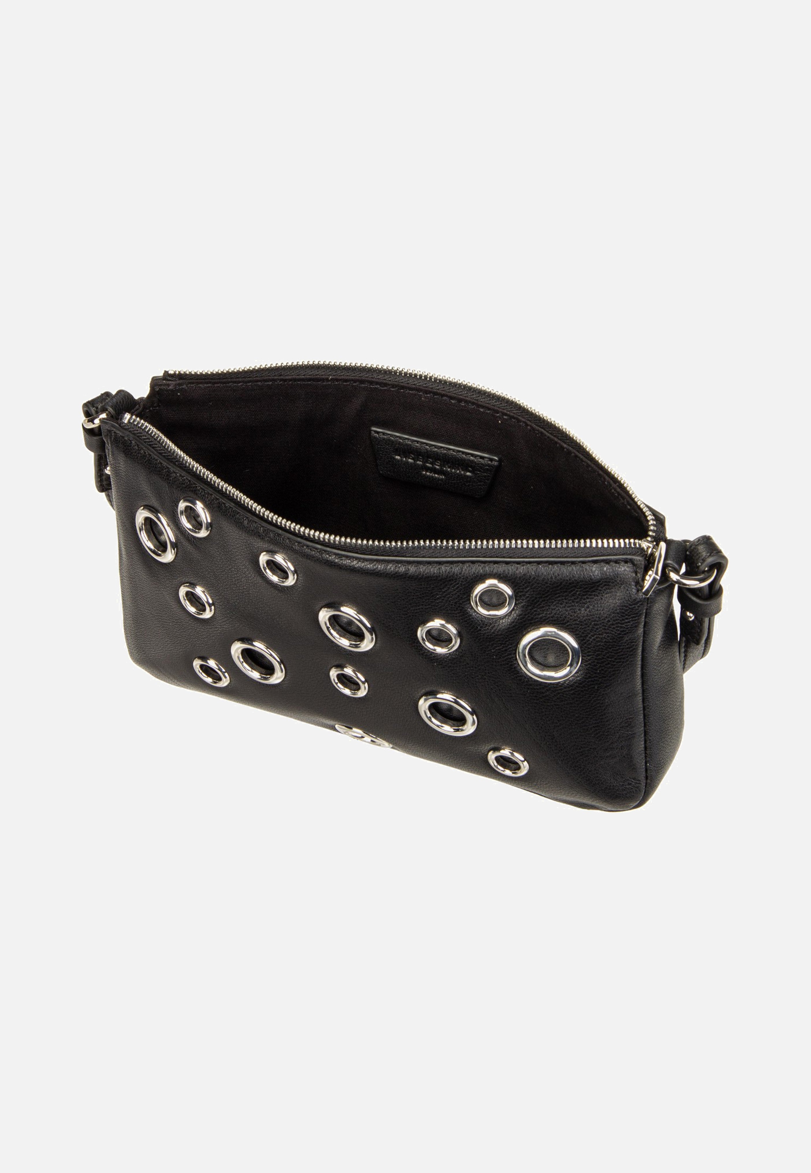 Liebeskind Berlin Ryker Eylets Crossbody S Vintage Goat Black Evening Bag