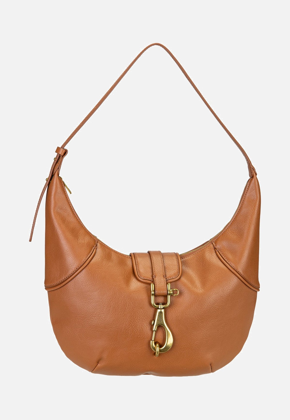 Liebeskind Berlin Ryker Hobo M Cow Natural Cognac Bolso Hobo