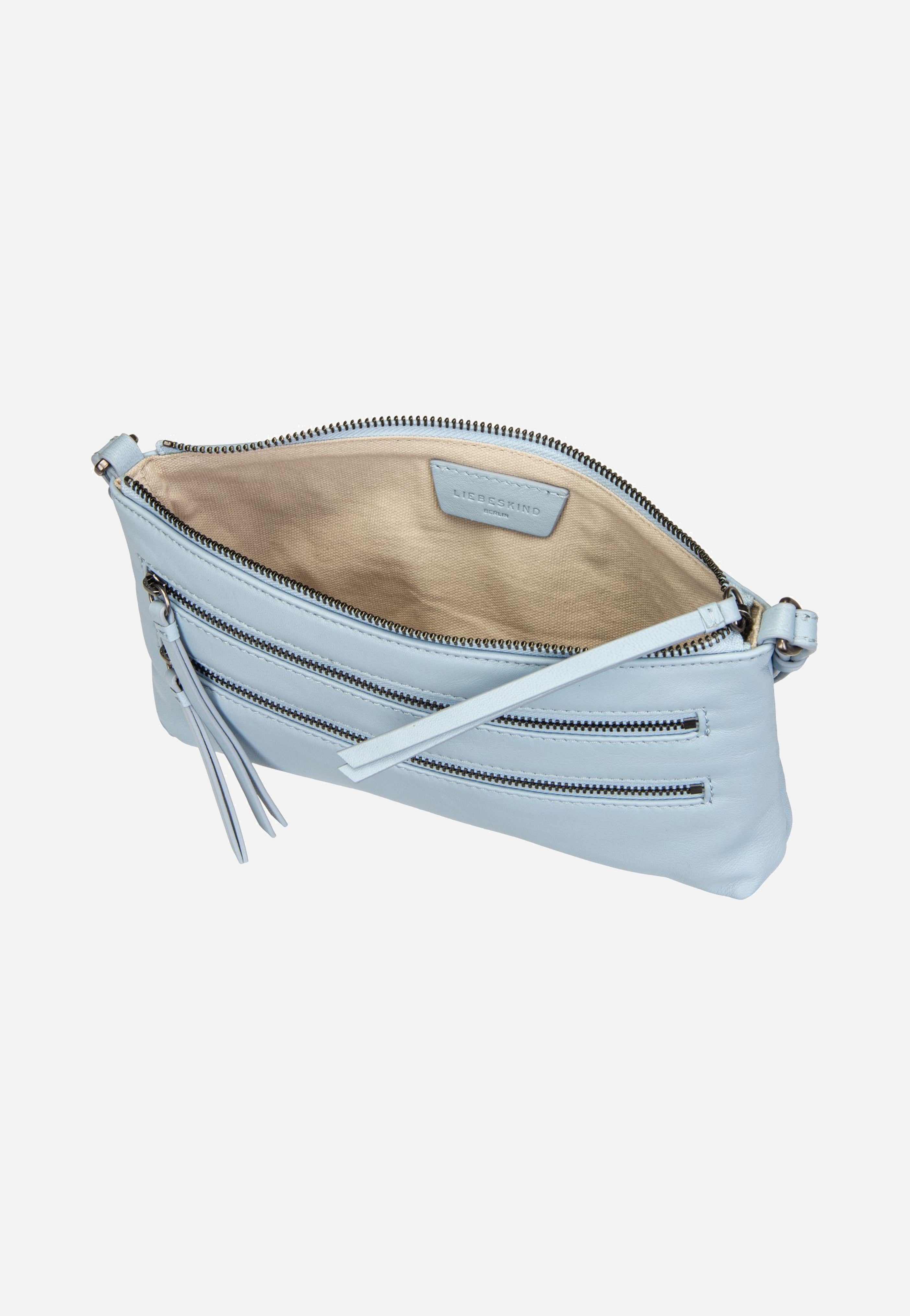 Liebeskind Berlin Zena Indian Sheep Single Blue Denim Crossbody Bag