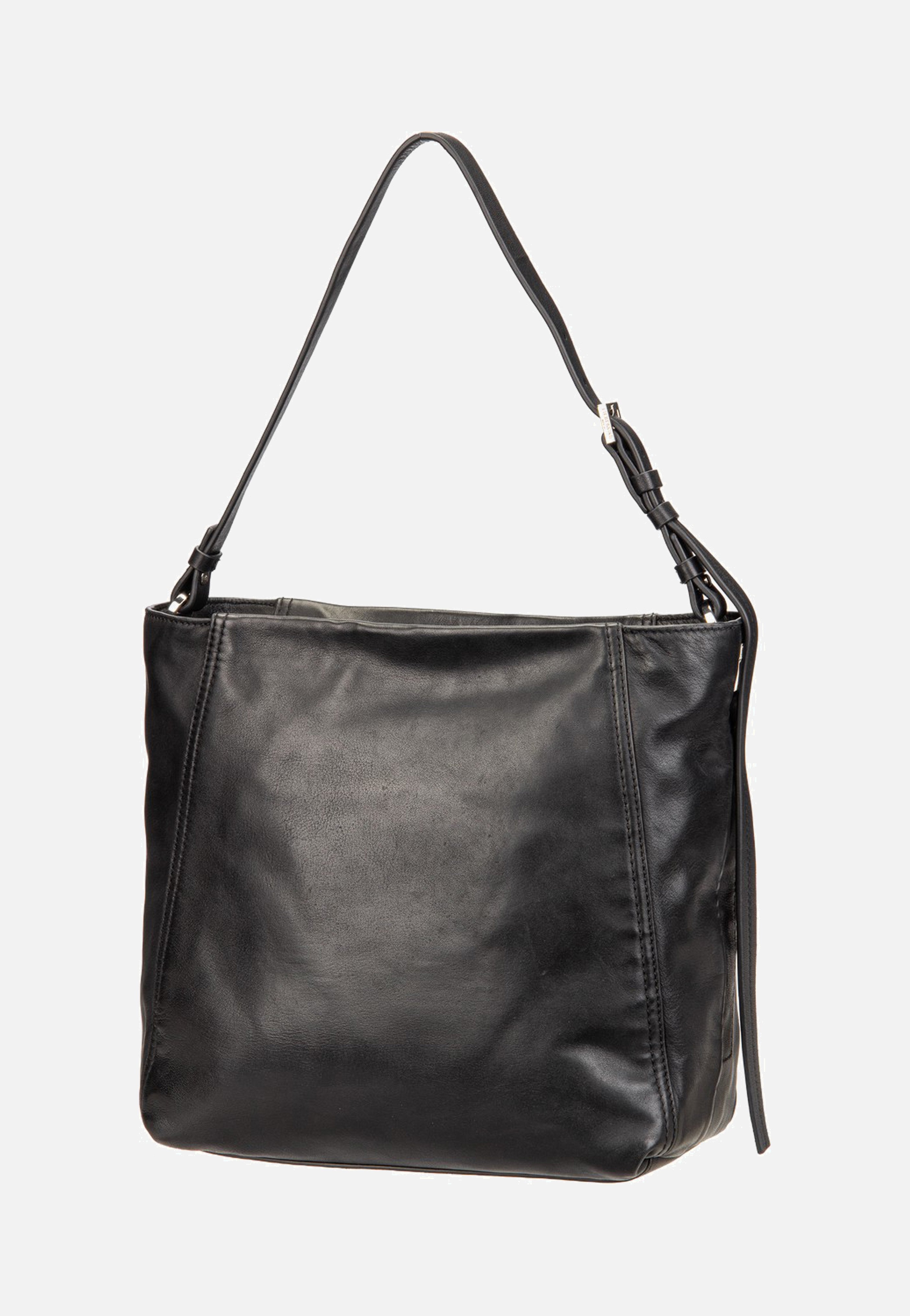Liebeskind Berlin - Chudy Hobo M Sheep Natural Black - Hobo Bag | Women-Image