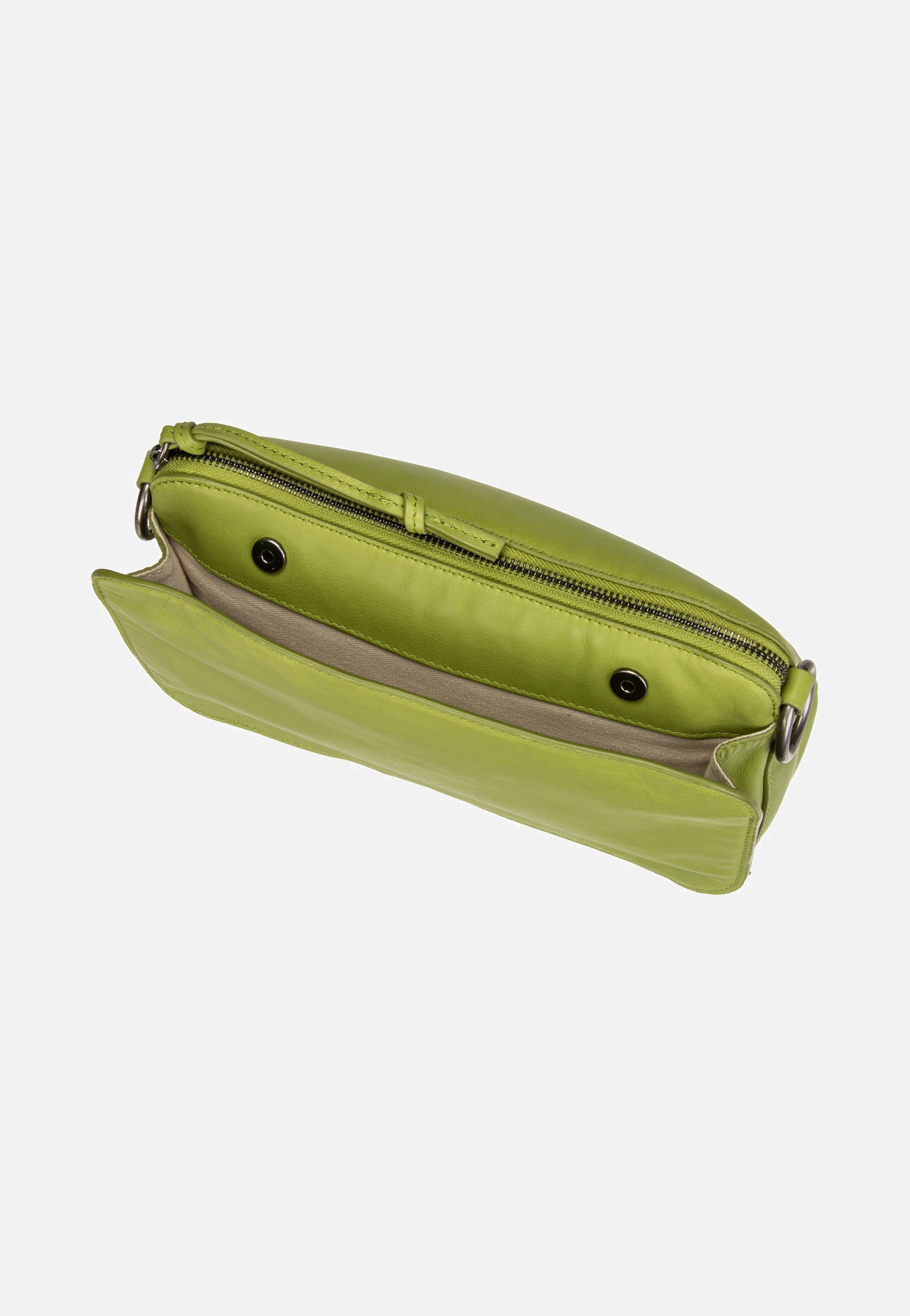 Liebeskind Berlin Clarice Crossbody M Sheep Natural Fresh Green Crossbody Bag