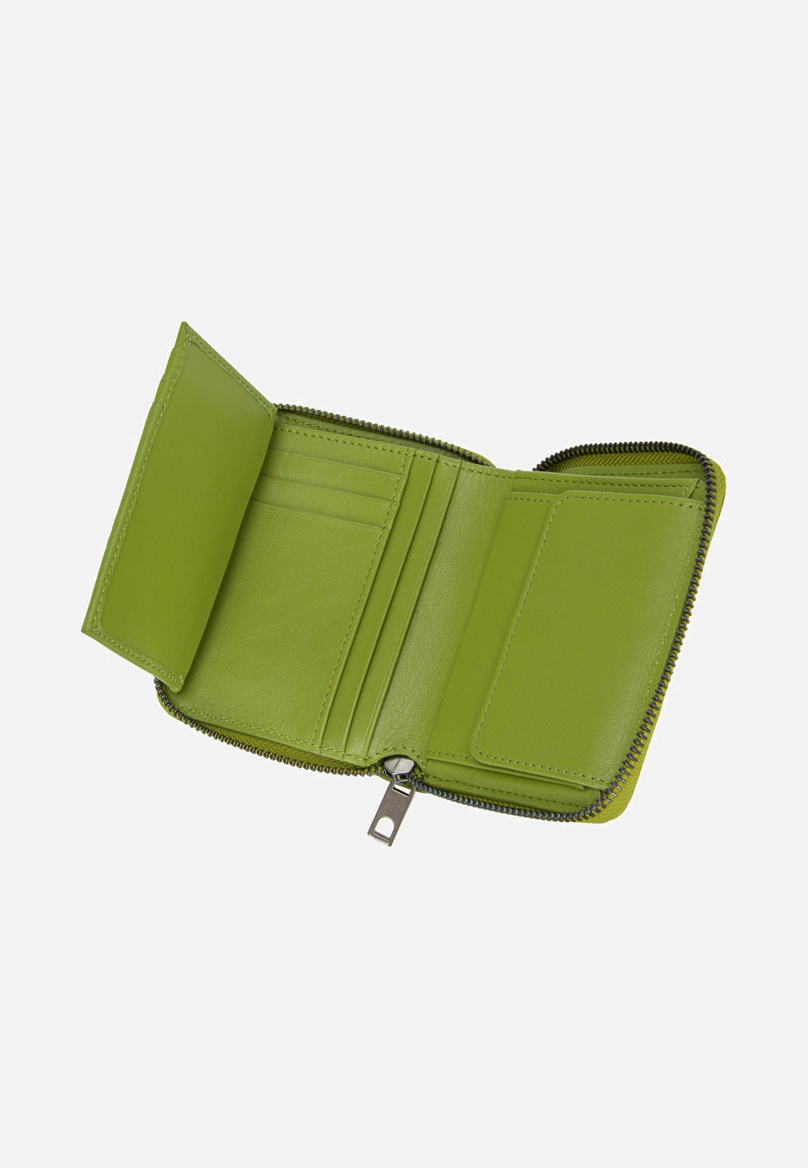 Liebeskind Berlin Conny M Sheep Natural Fresh Green Wallet