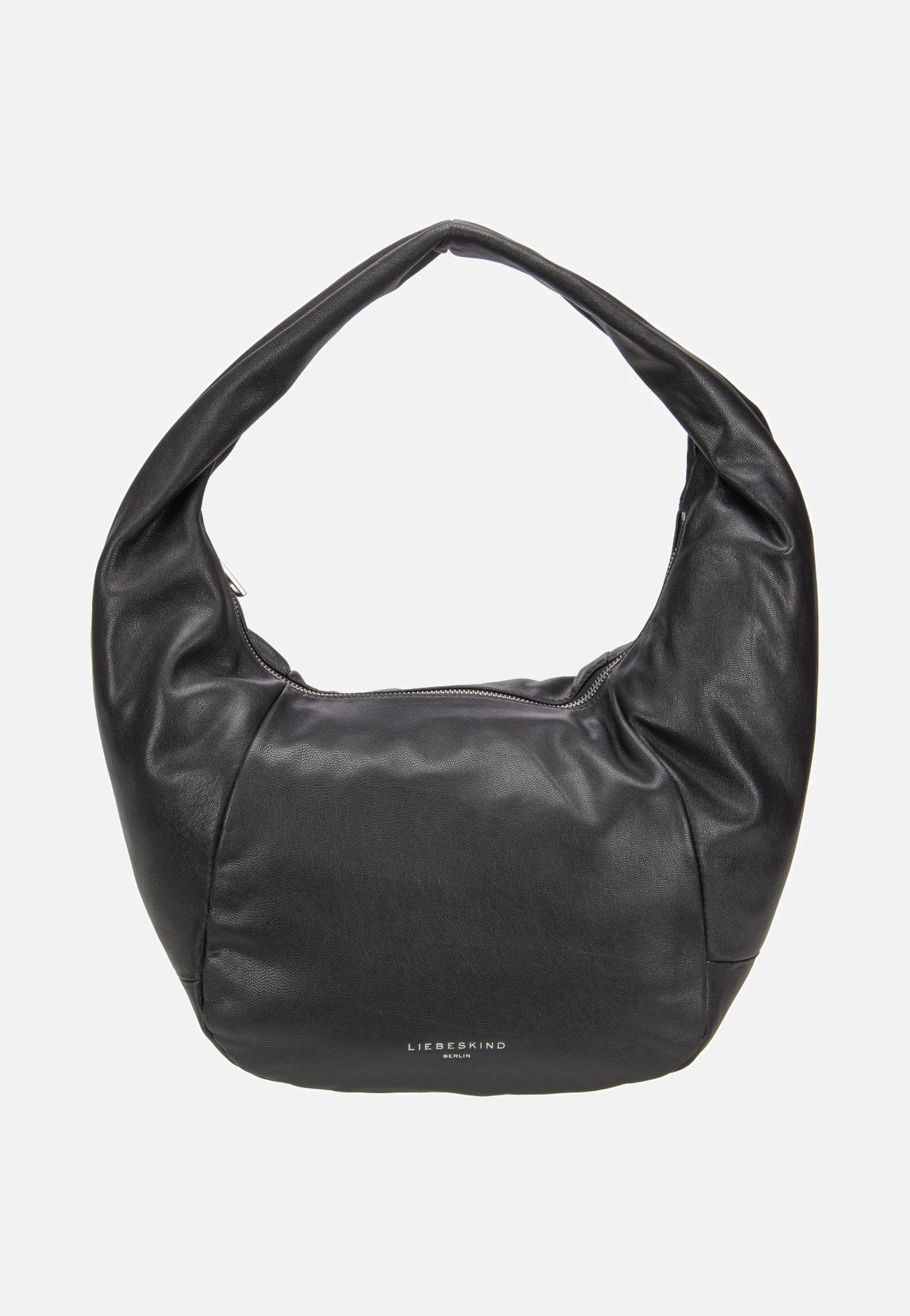 Liebeskind Berlin - Farrah Hobo M Vintage Goat Black - Hobo Bag | Women-Image