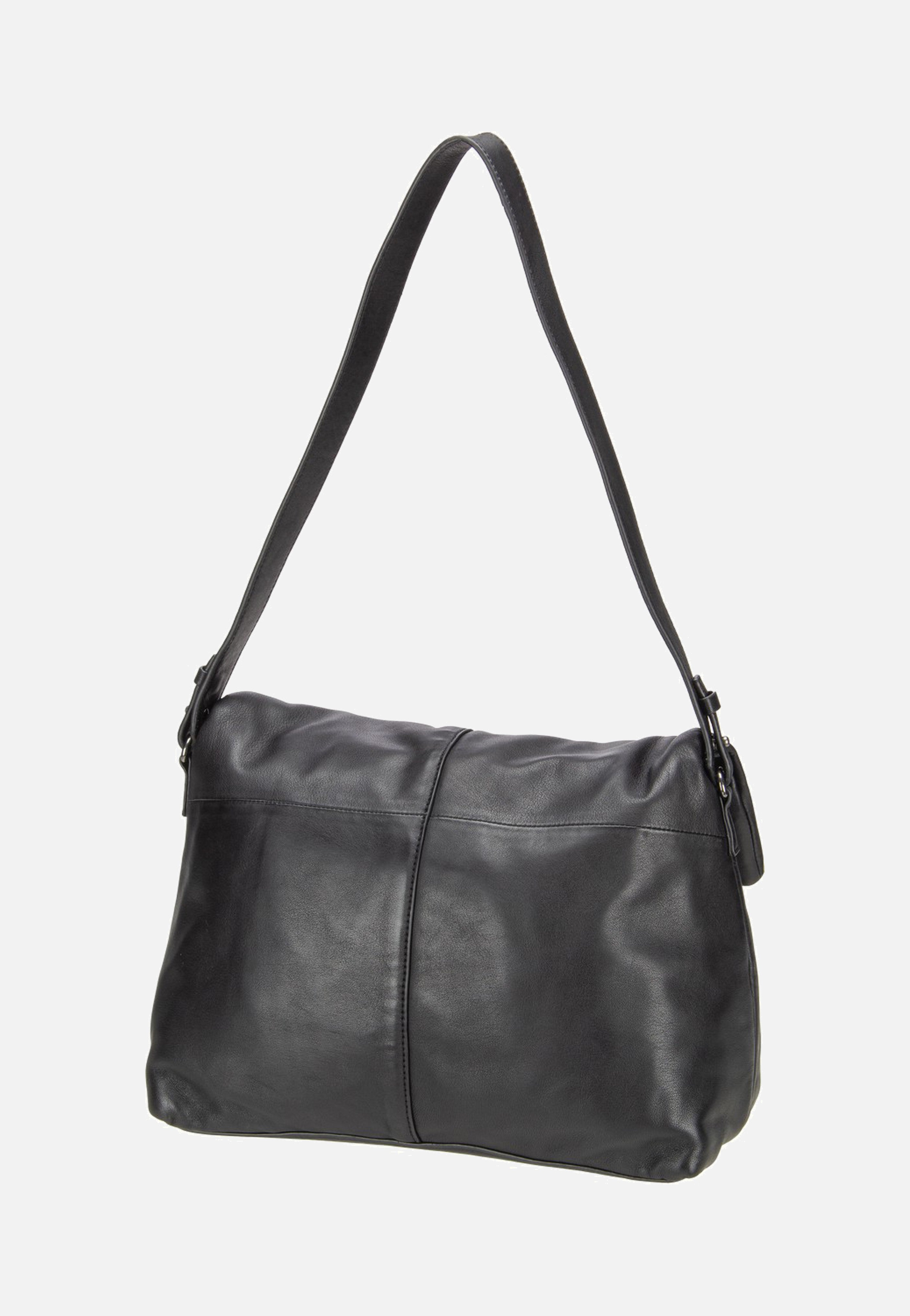 Liebeskind Berlin Fiona Hobo M Sheep Natural Black Hobo Bag