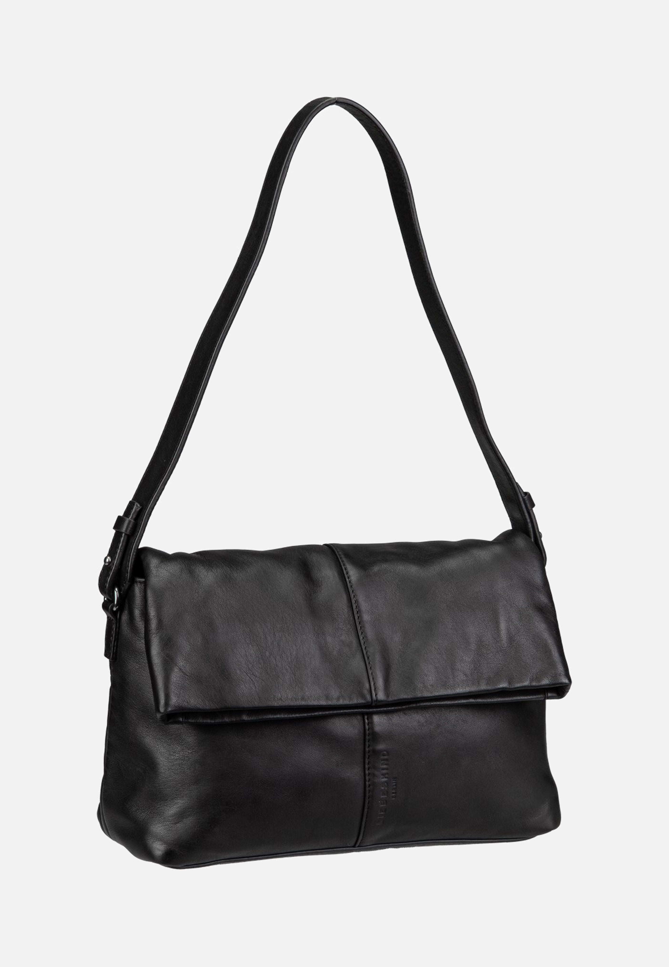 Liebeskind Berlin - Fiona Hobo Sheep Natural Black - Hobo Bag | Women-Image