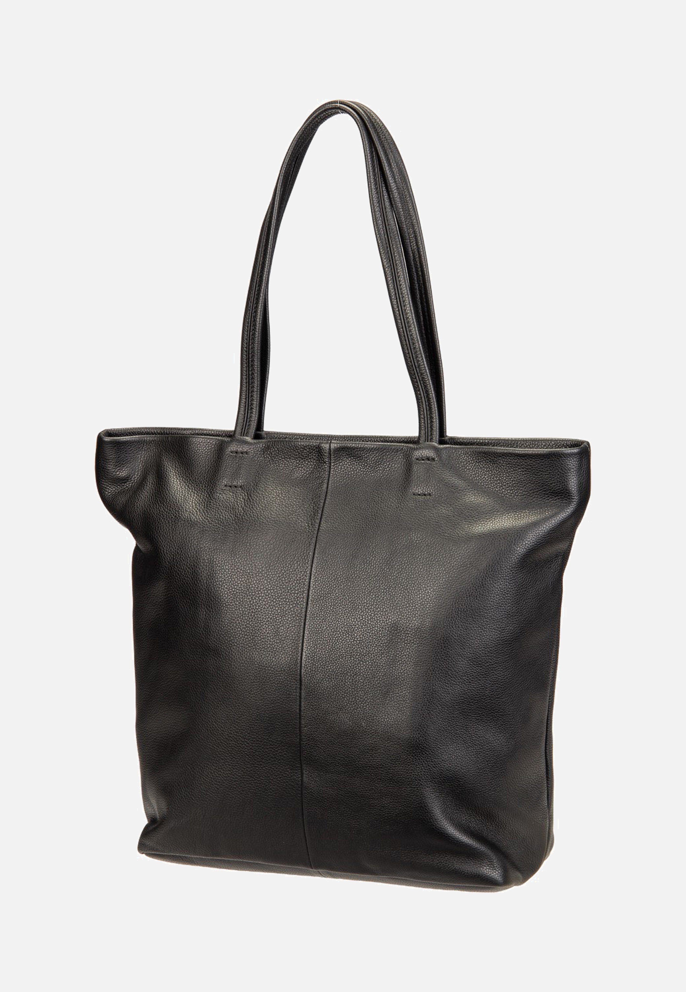 Liebeskind Berlin Hera II Tote L Small Pebble Black Tote Bag