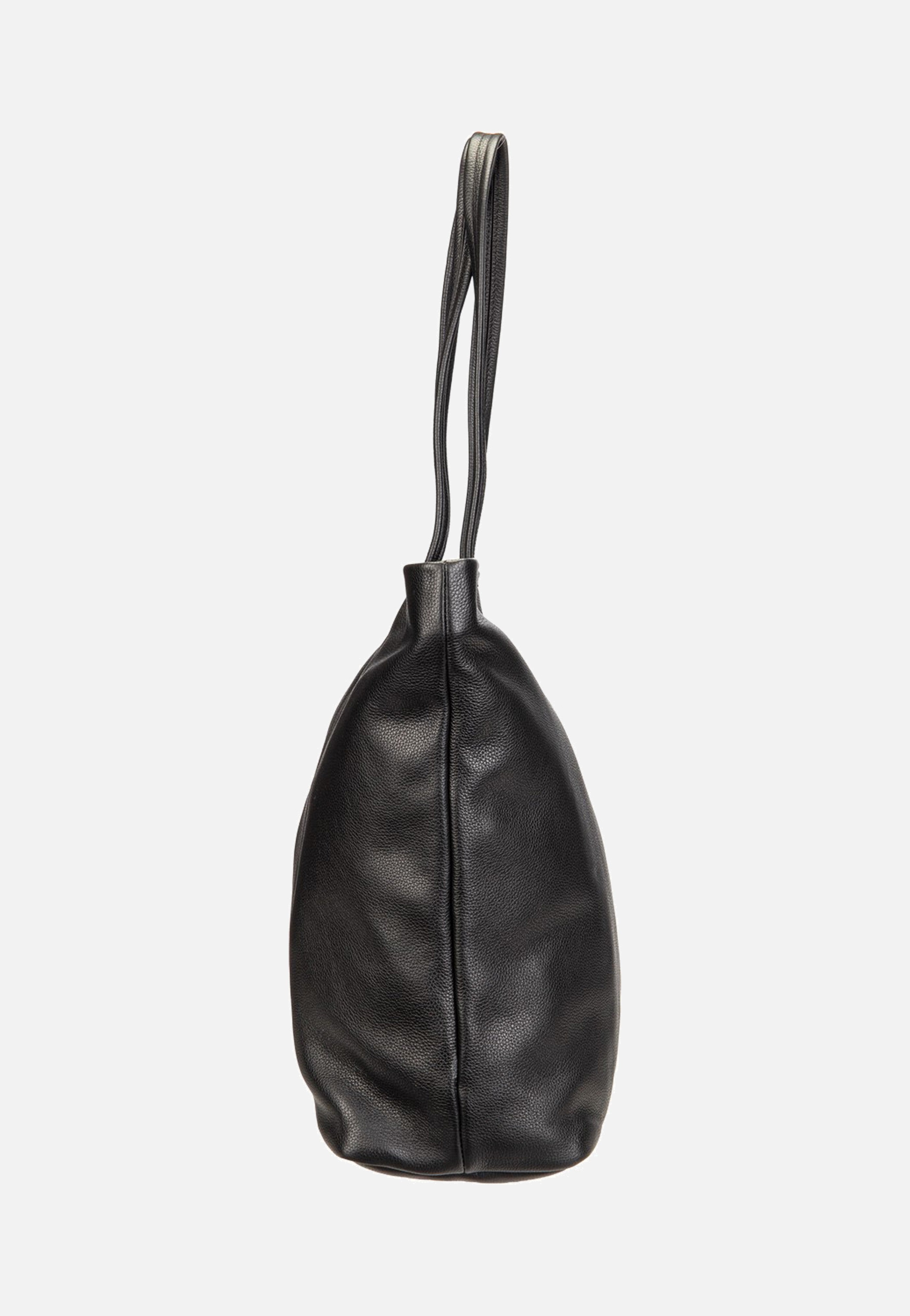 Liebeskind Berlin Hera II Tote L Small Pebble Black Tote Bag