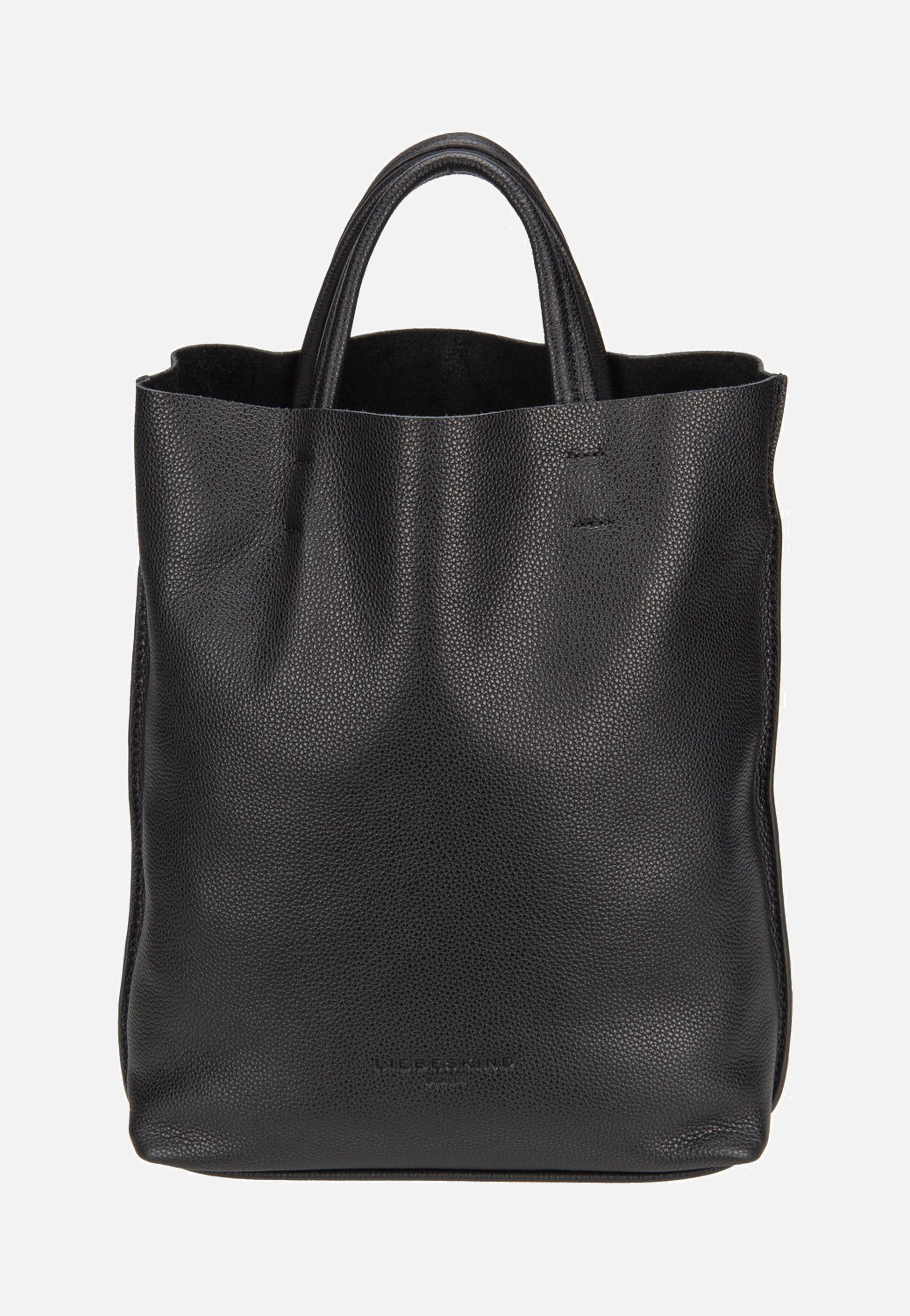 Liebeskind Berlin Hera Tote Small Pebble Black Tote Bag