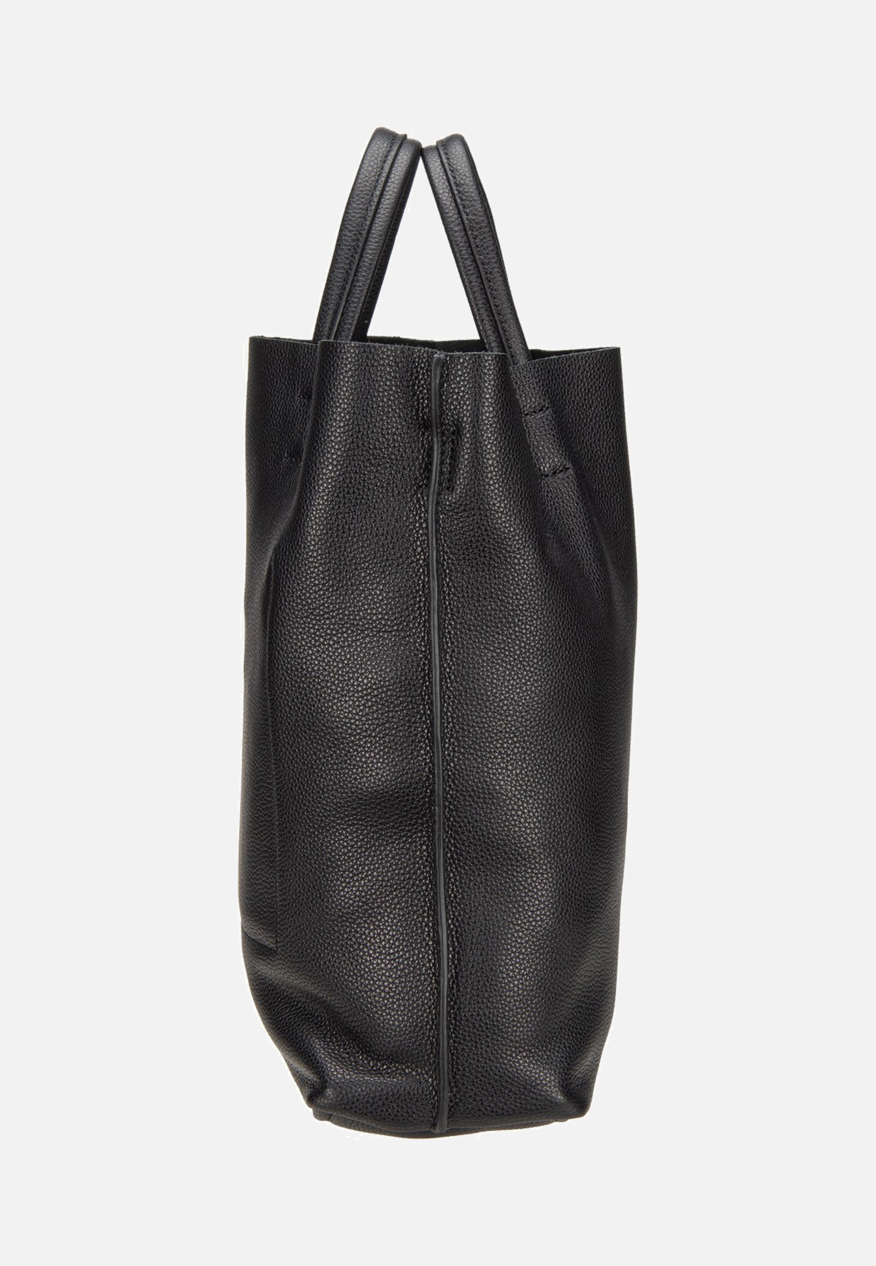 Liebeskind Berlin Hera Tote Small Pebble Black Tote Bag