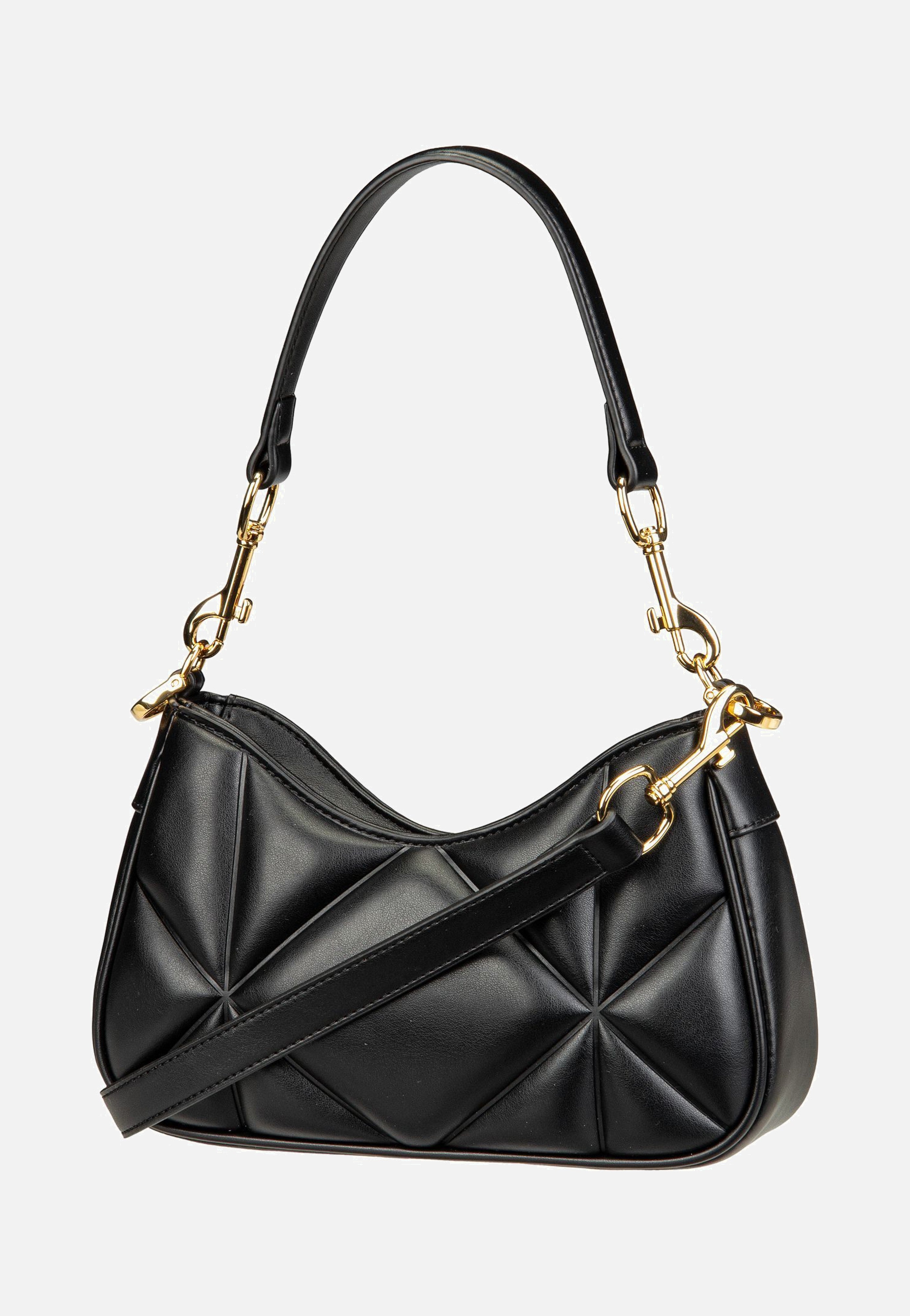 Love Moschino Embossed Q 4080 Black Evening Bag